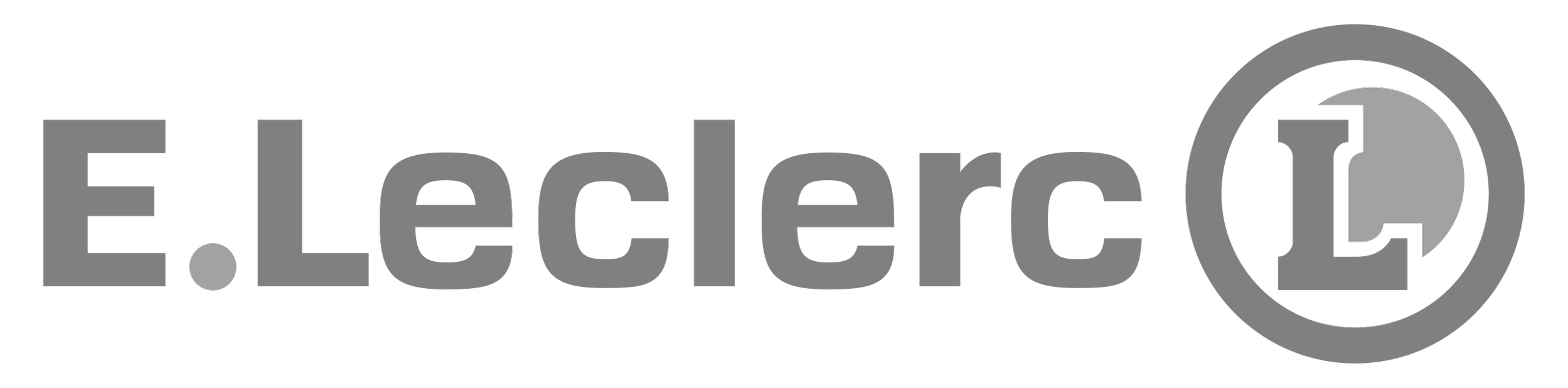 Logo d'Electrolux avec texte en gris et un cercle contenant la lettre L