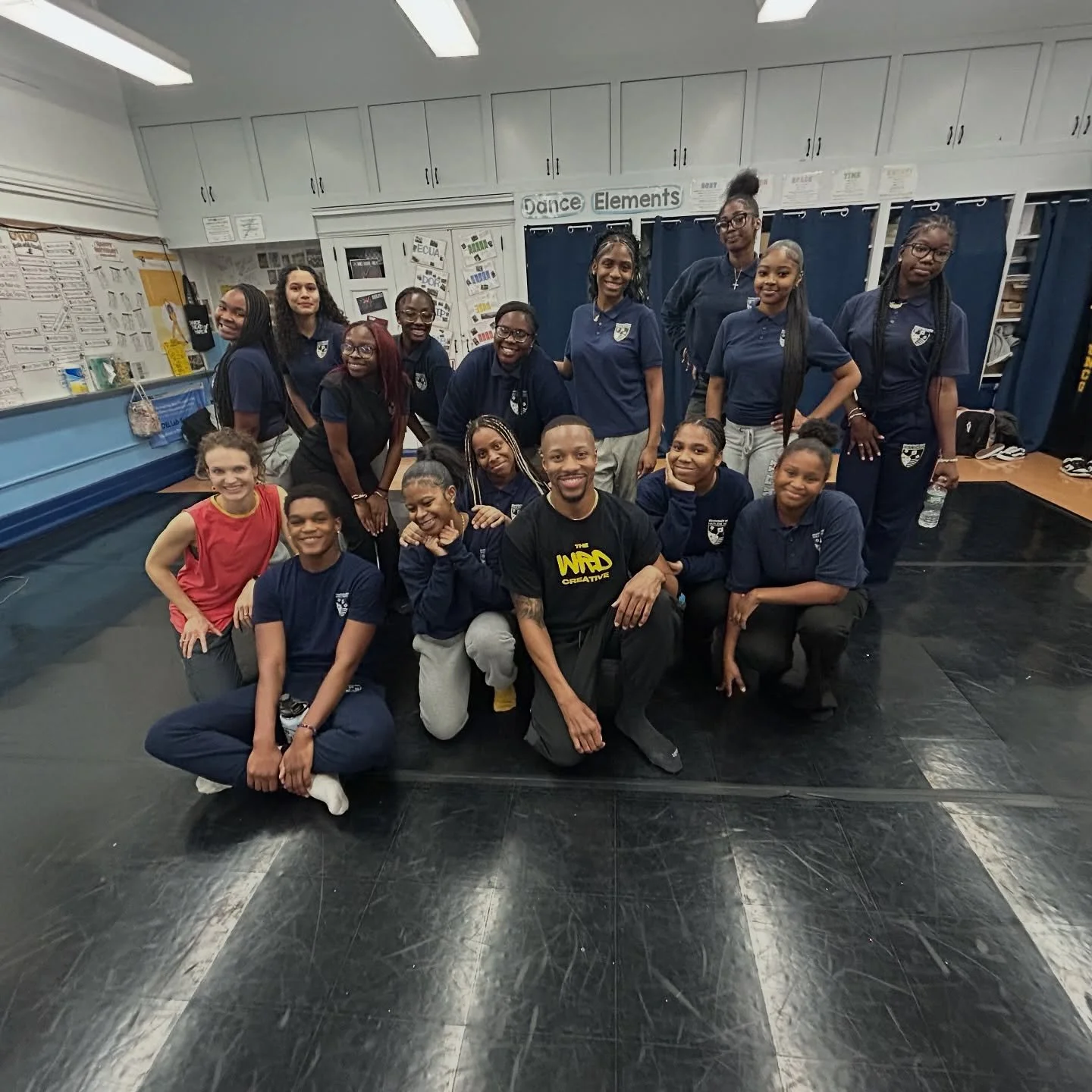 WHAT&rsquo;S THE WRD!? @harlemhighdance ✨

Back at Democracy Prep Harlem High School for another powerful day of movement, storytelling, and creativity. 🙌🏾

Grateful to Dr. Katrina Brown for having me again &mdash; and major love to all the incredi