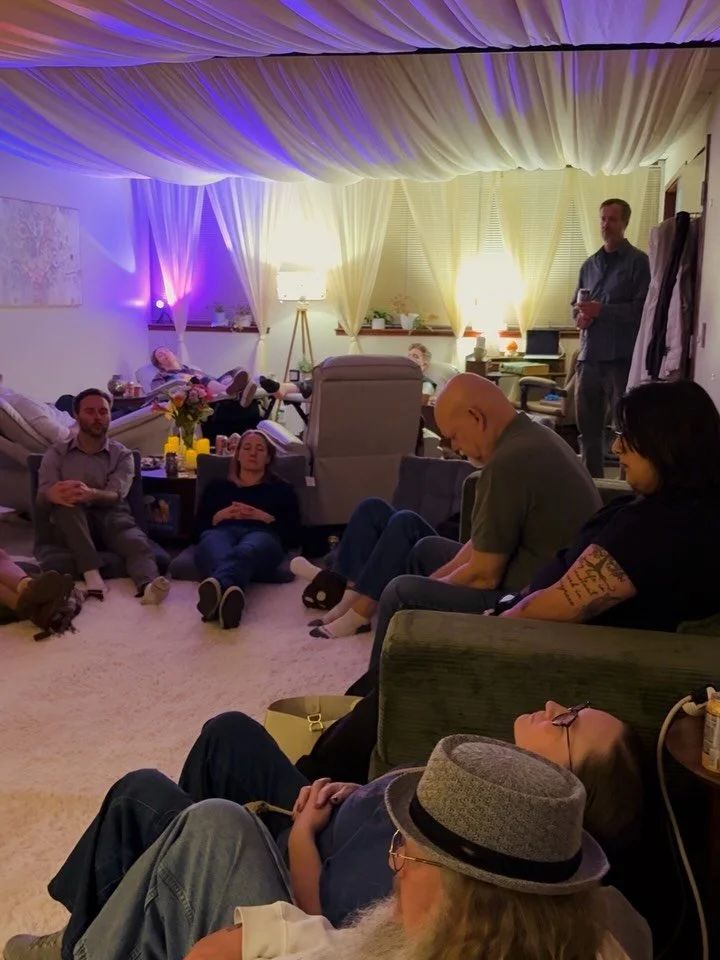 Our Open House was such a beautiful night! 💜

Thank you to everyone who showed up! We had an incredible evening of showing people what NeuroAlchemy is all about.

Good people, special setting, tasty food, beautiful sound bath, and conscious micro-do