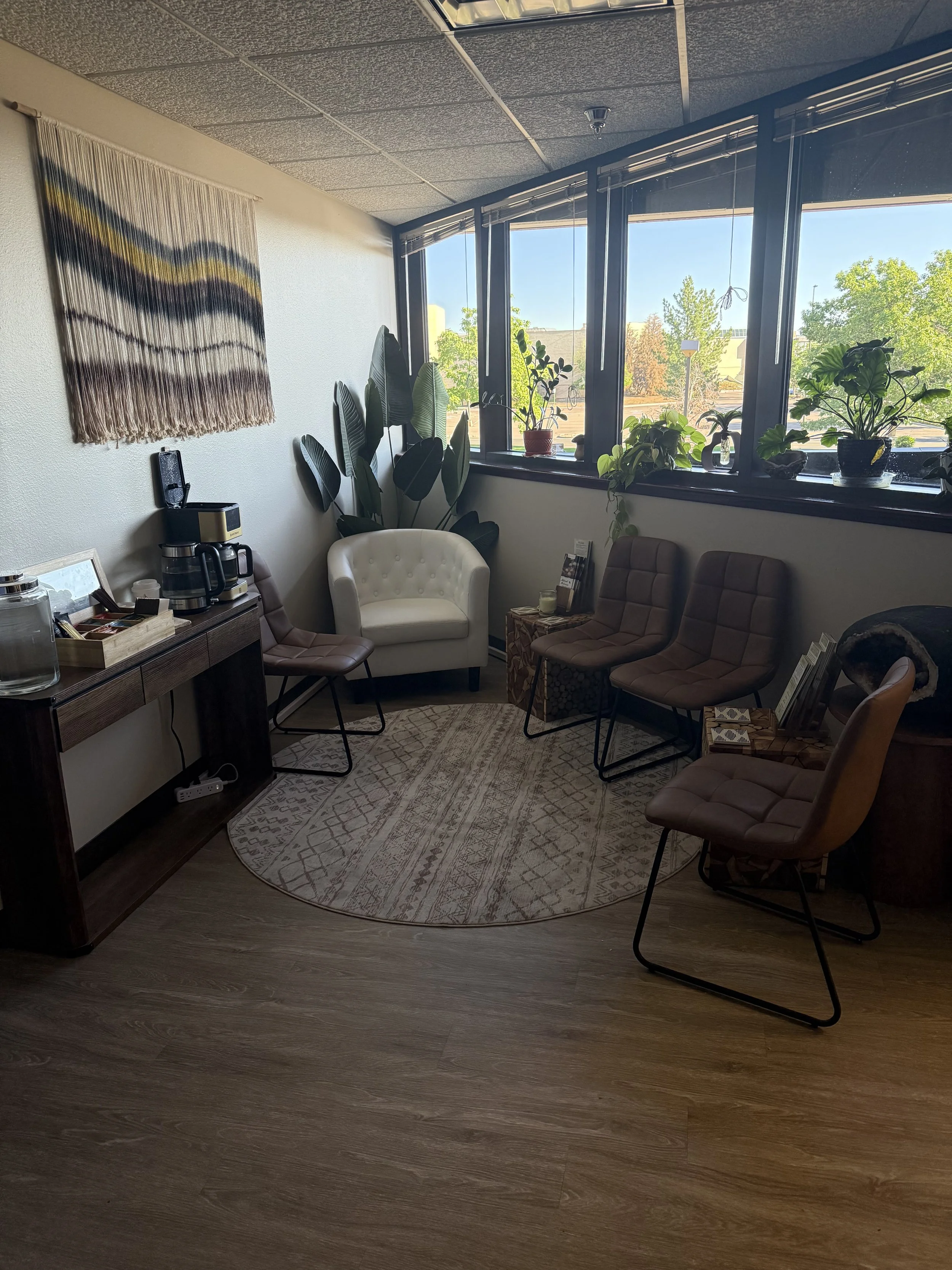 coffee/tea station