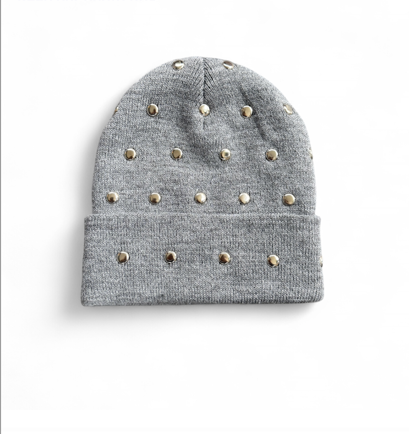 Circle Stud Beanie