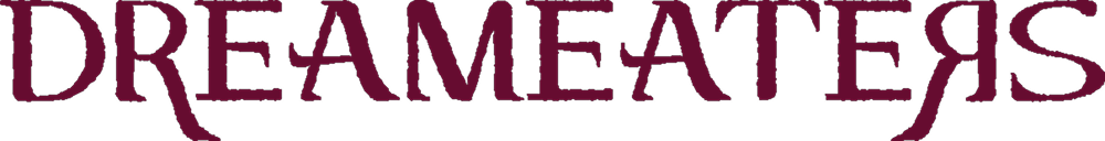 Close-up of the word 'DREAMERS' in purple letters on a dark background.