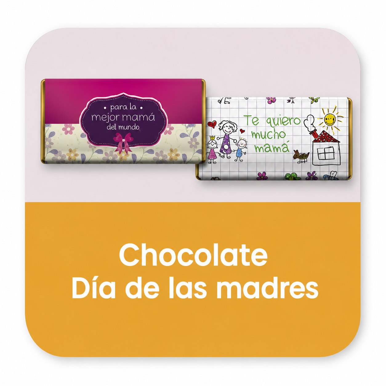 chocolate día de las madres