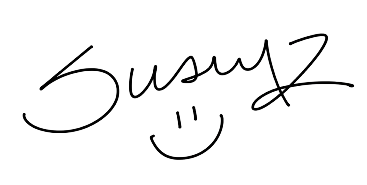 Firma con la palabra 'Bush' y una carita sonriente dibujada debajo