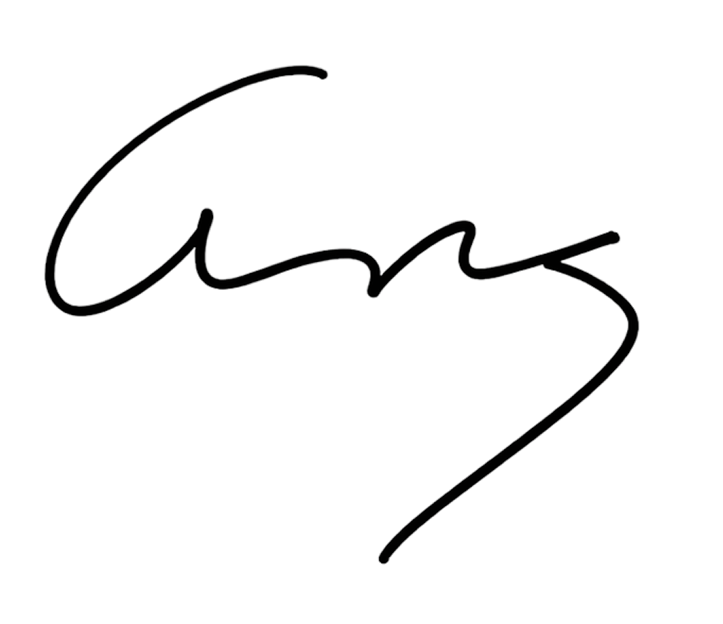 Firma en letra cursiva que dice 'Chic' en color negro sobre fondo blanco.
