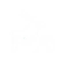 Un logotipo con una libélula y la palabra 'iferjo3' debajo