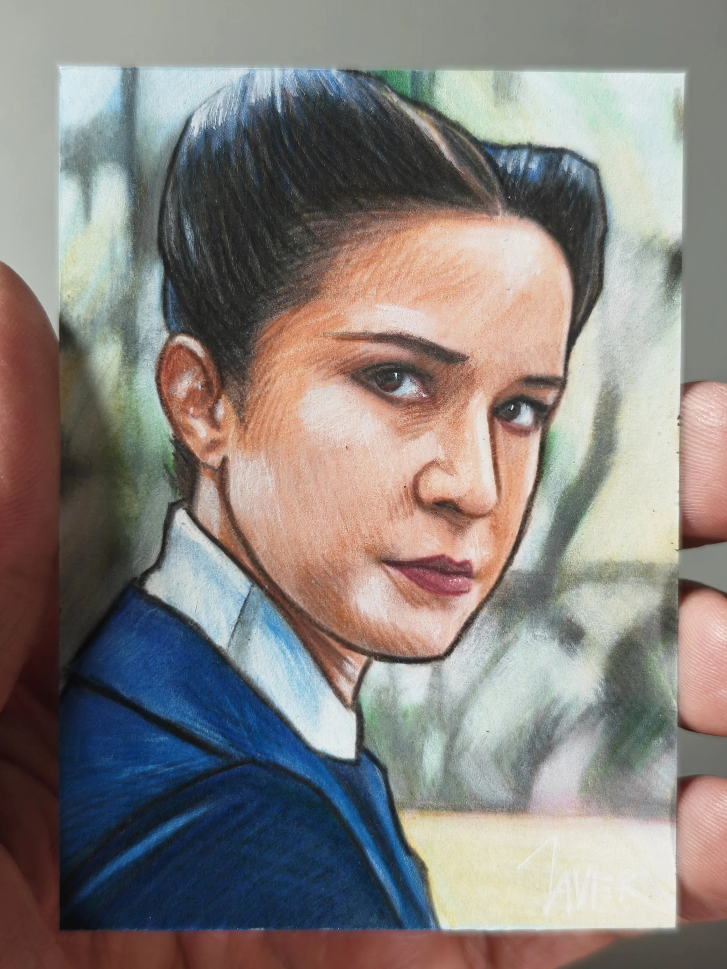 Sketch Card  KLAYA MARKI Elizabeth Dulau ANDOR