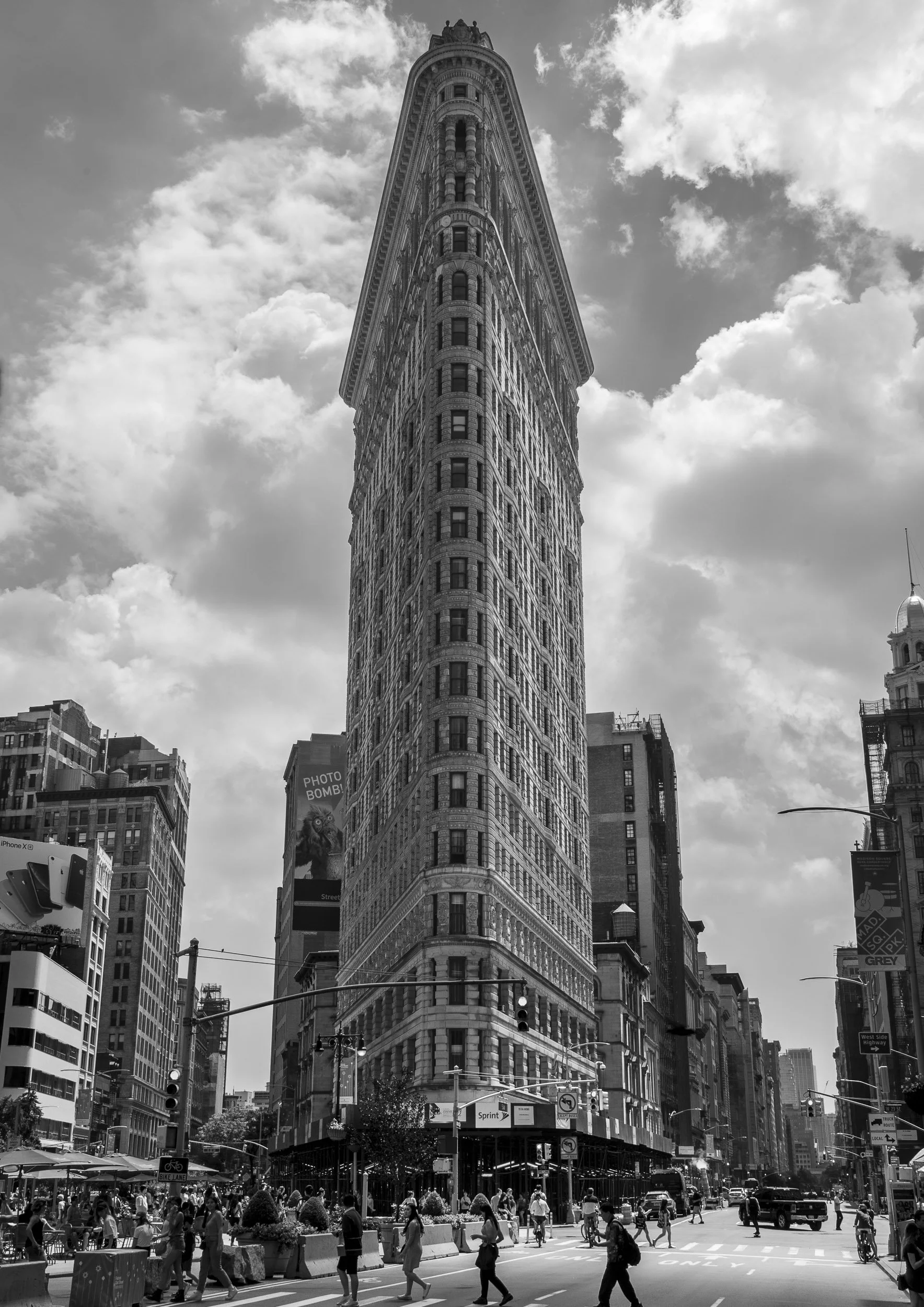 Flat Iron, Nueva York, Daniel Burnham y Frederick P. Dinkelberg