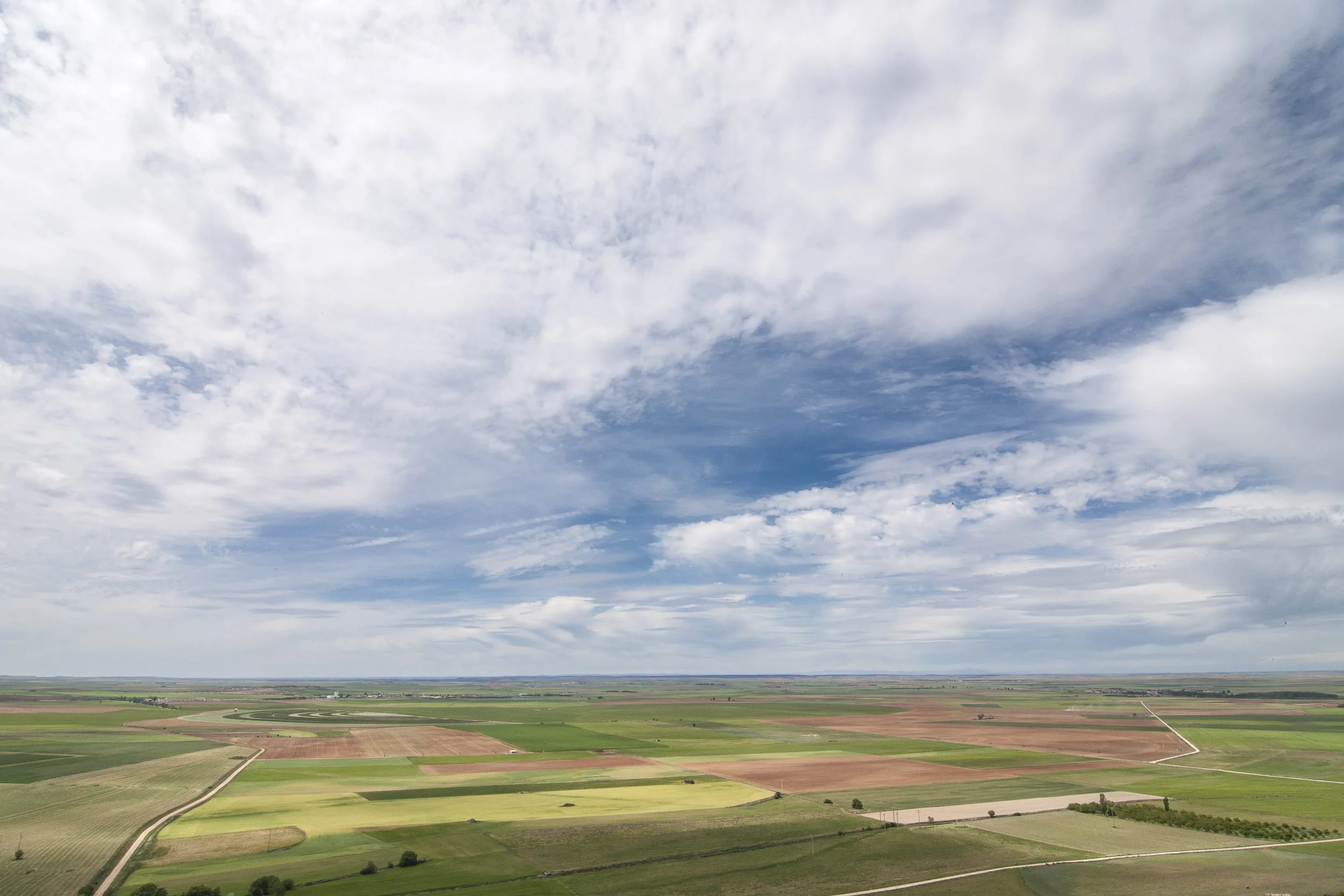Castilla, desde la muralla de Urueña