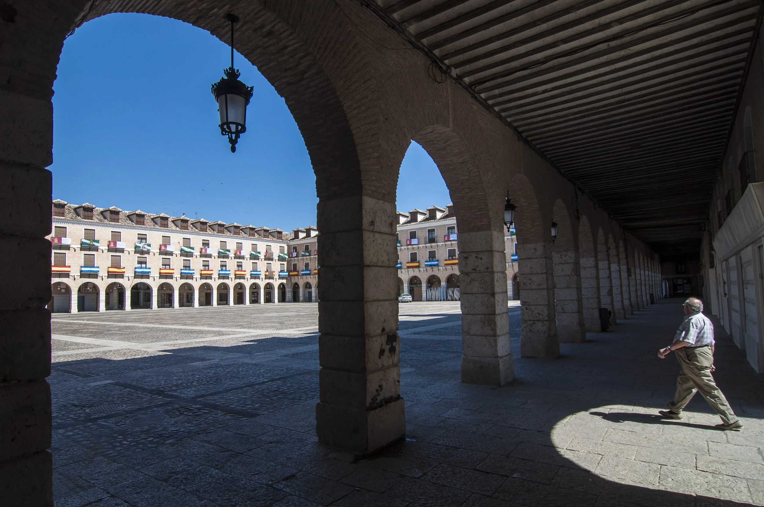 La Plaza Mayor de Ocaña, Toledo