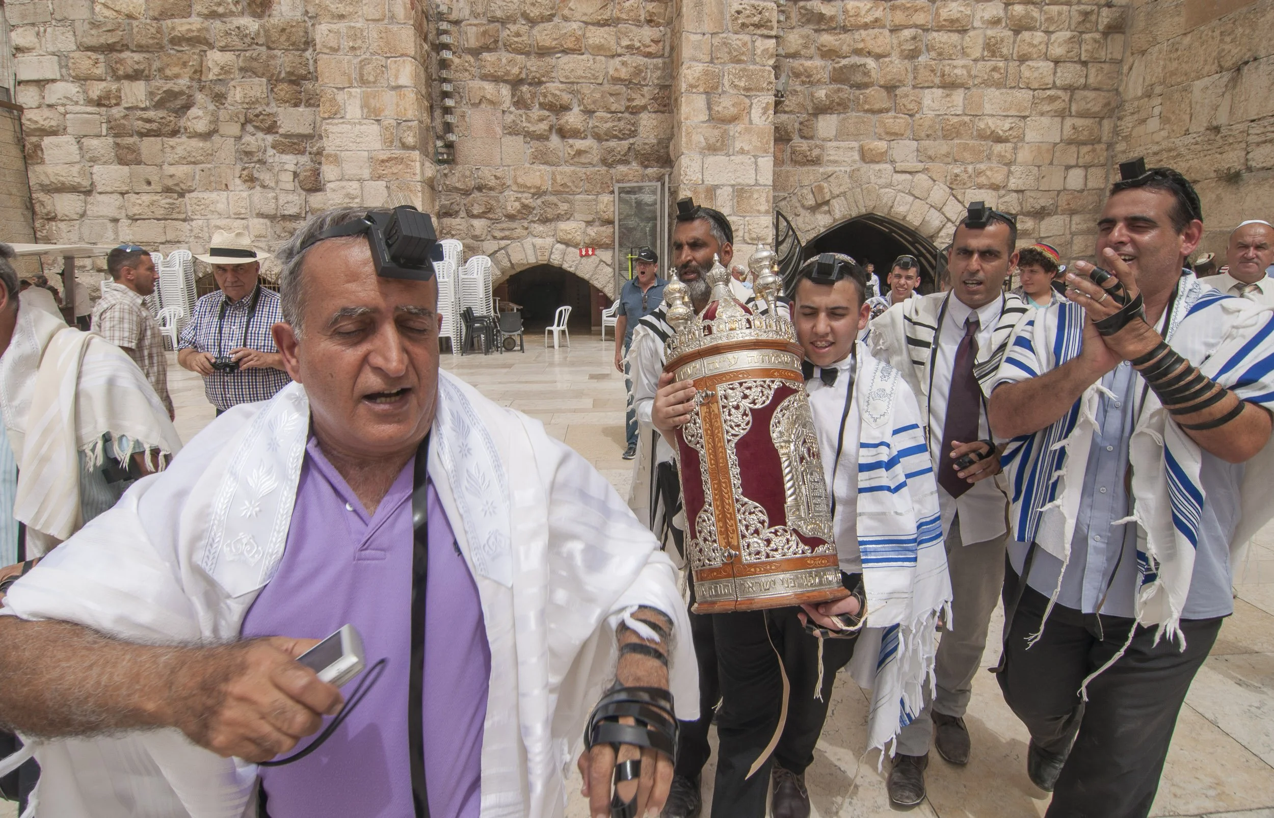 Bar Mitzvah en Jerusalén.
