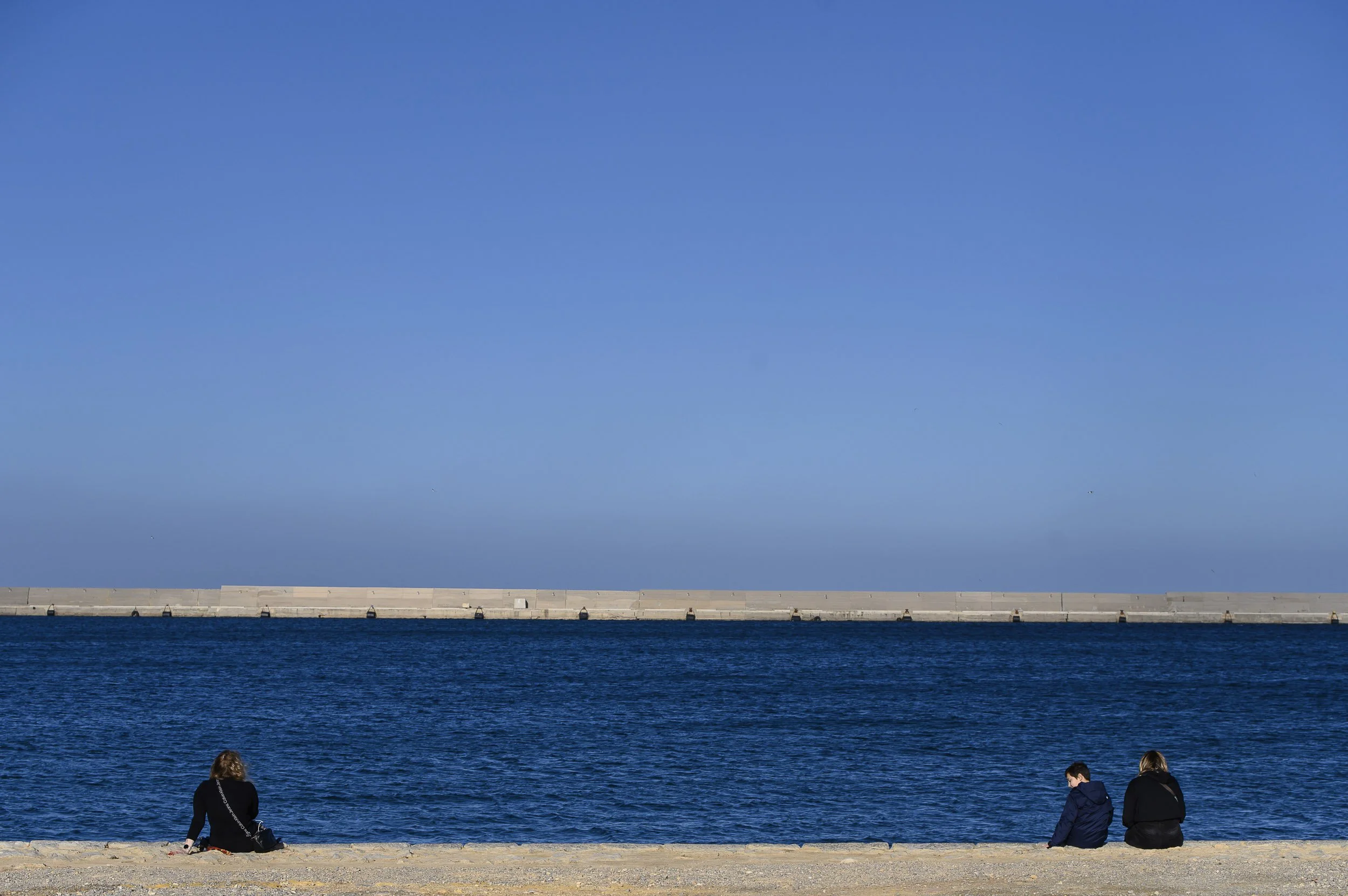 Palermo mirando al mar.