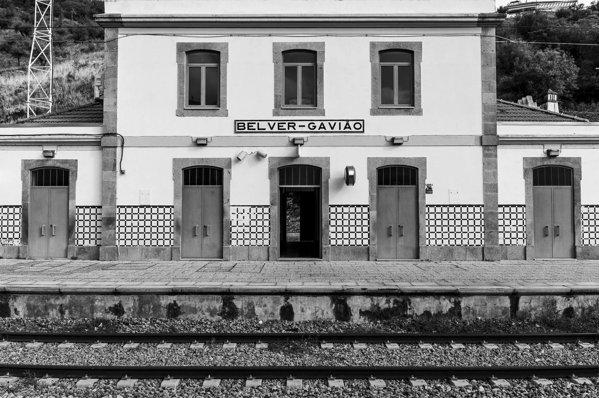 Estación de tren de Belver.