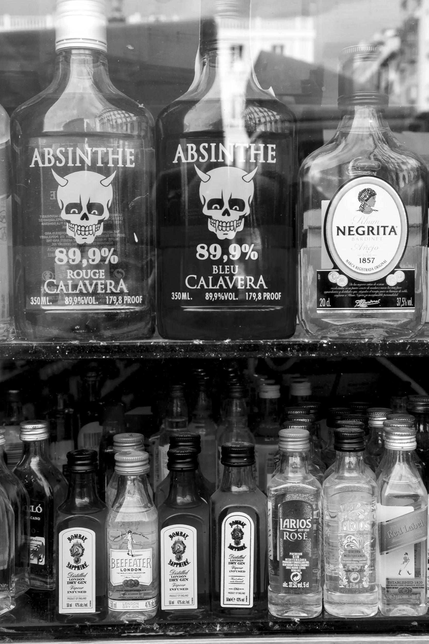 Escaparate de una tienda en Madrid