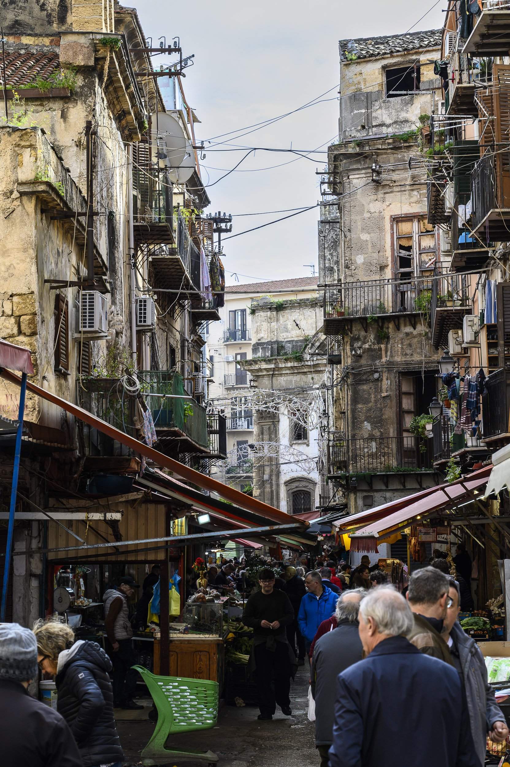 Ballarò, el divertidísimo mercado al aire libre.