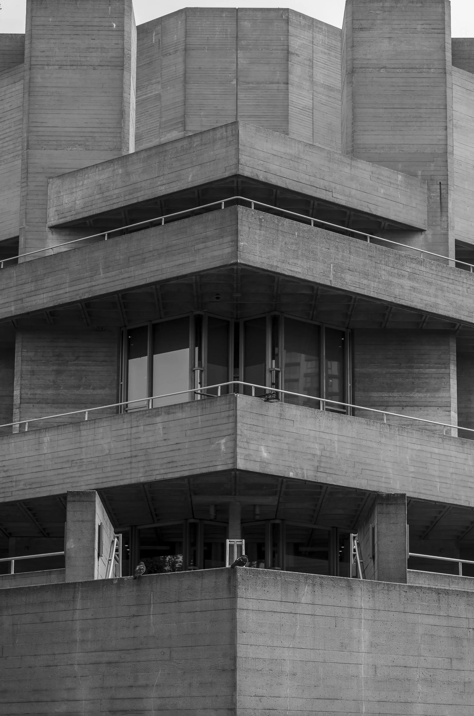 National Theater, Londres, Denys Lasdun y Peter Softley
