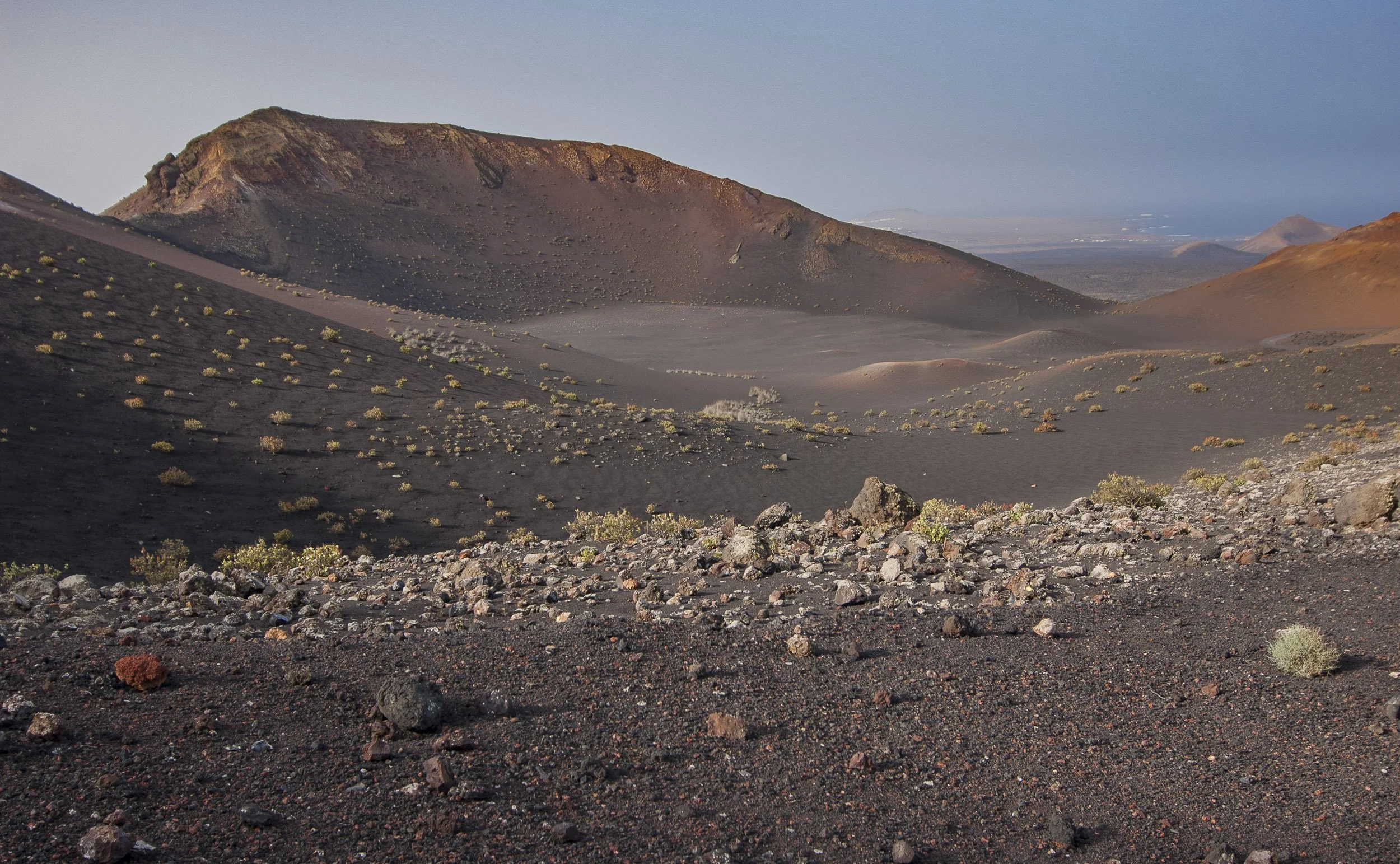 El valle de la Tranquilidad de Timanfaya, Lanzarote