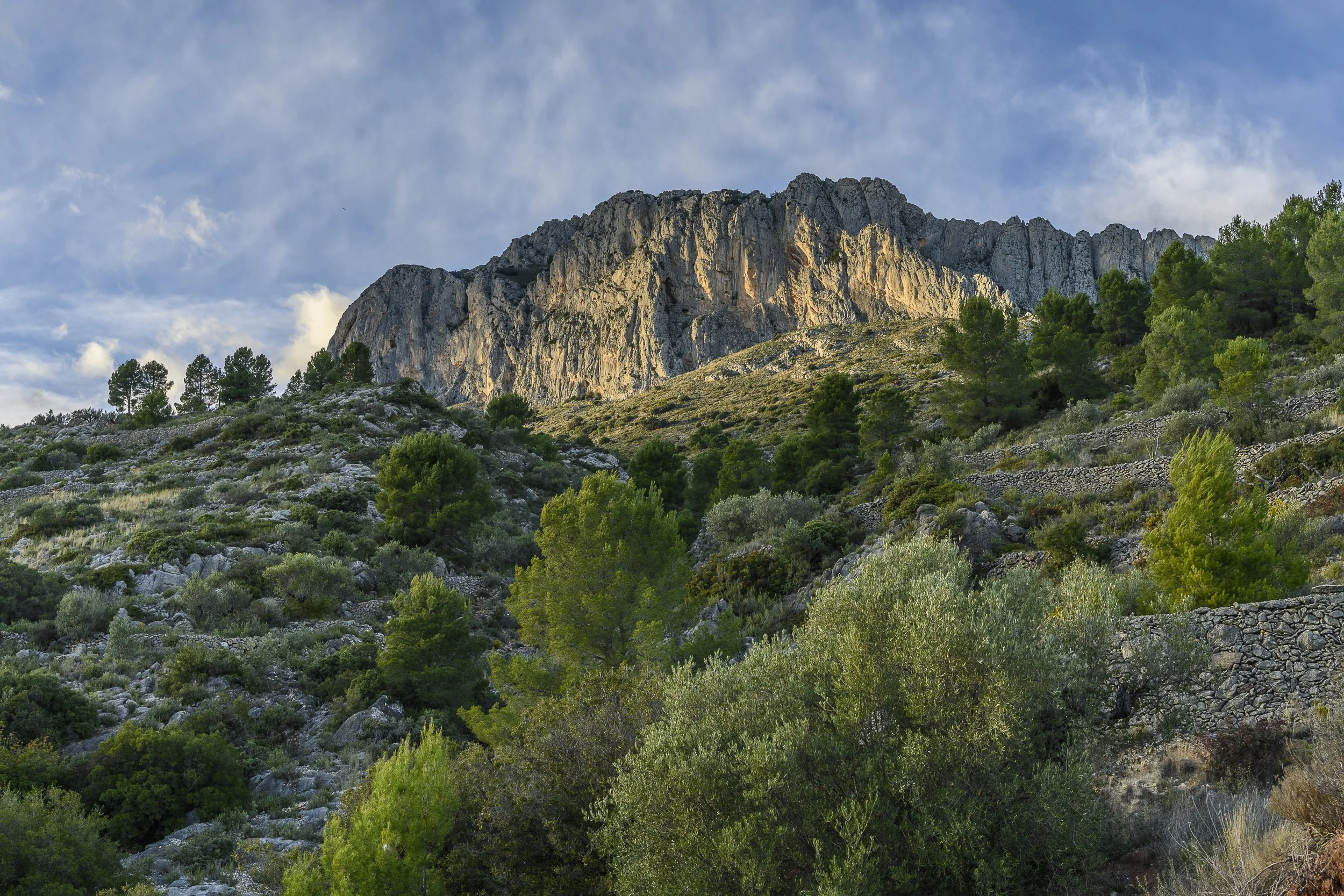 La sierra de Benicadell 