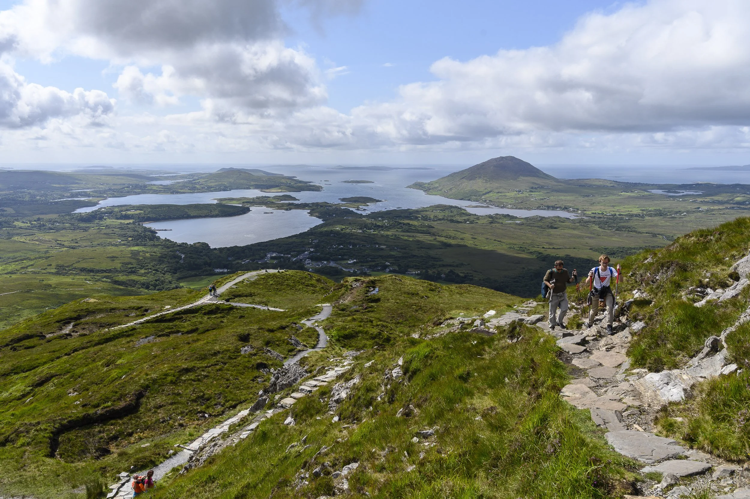 Diamond Hill, en el Parque Nacional de Connemara.