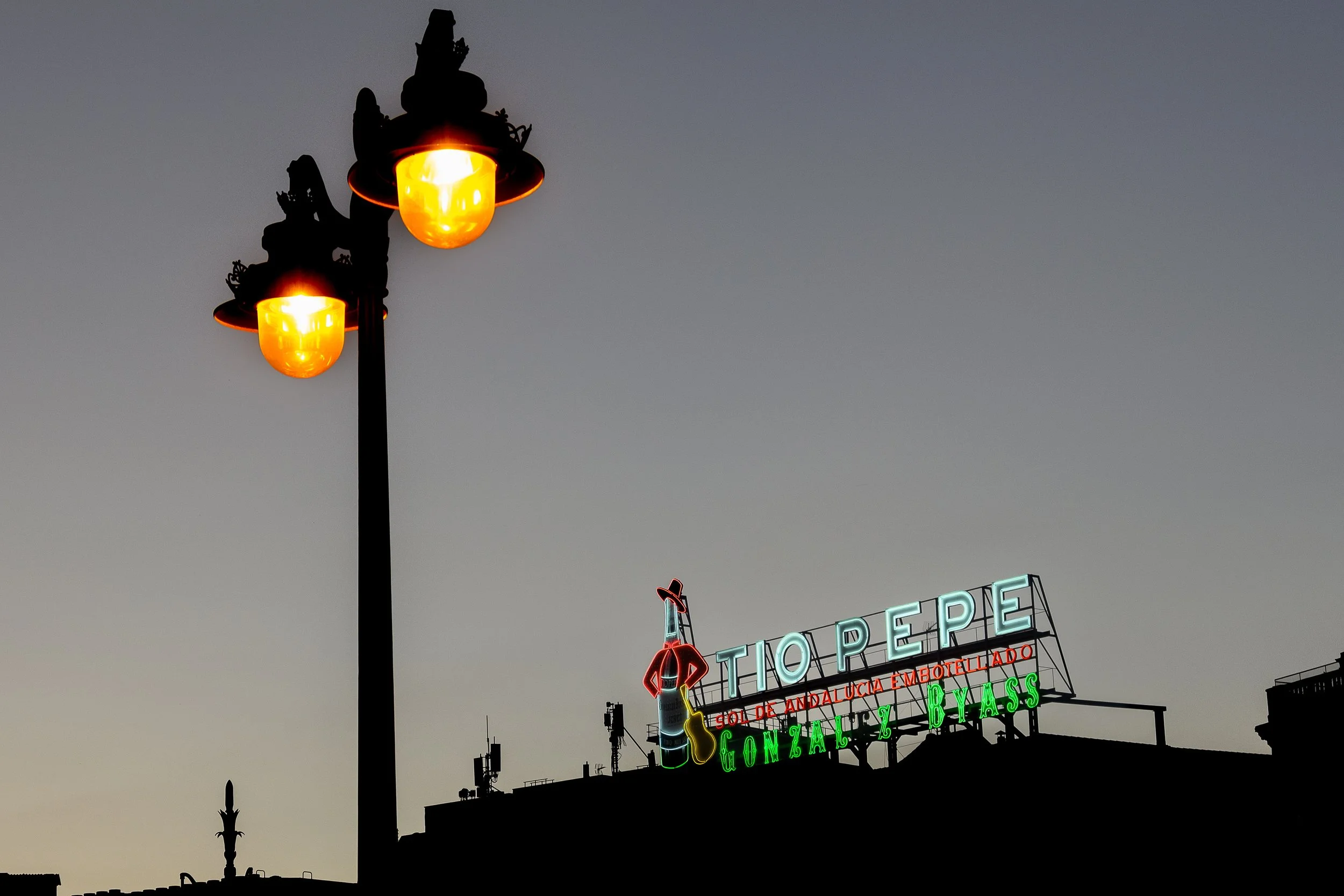 El luminoso de Tío Pepe