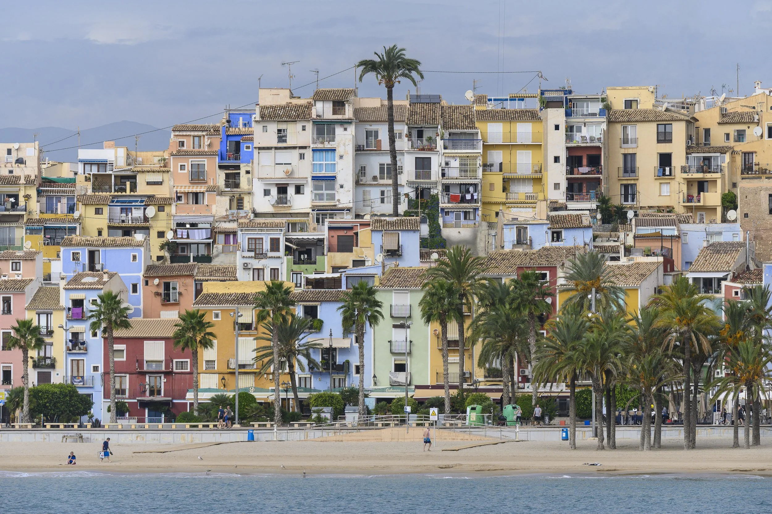 Peñíscola, desde el mar