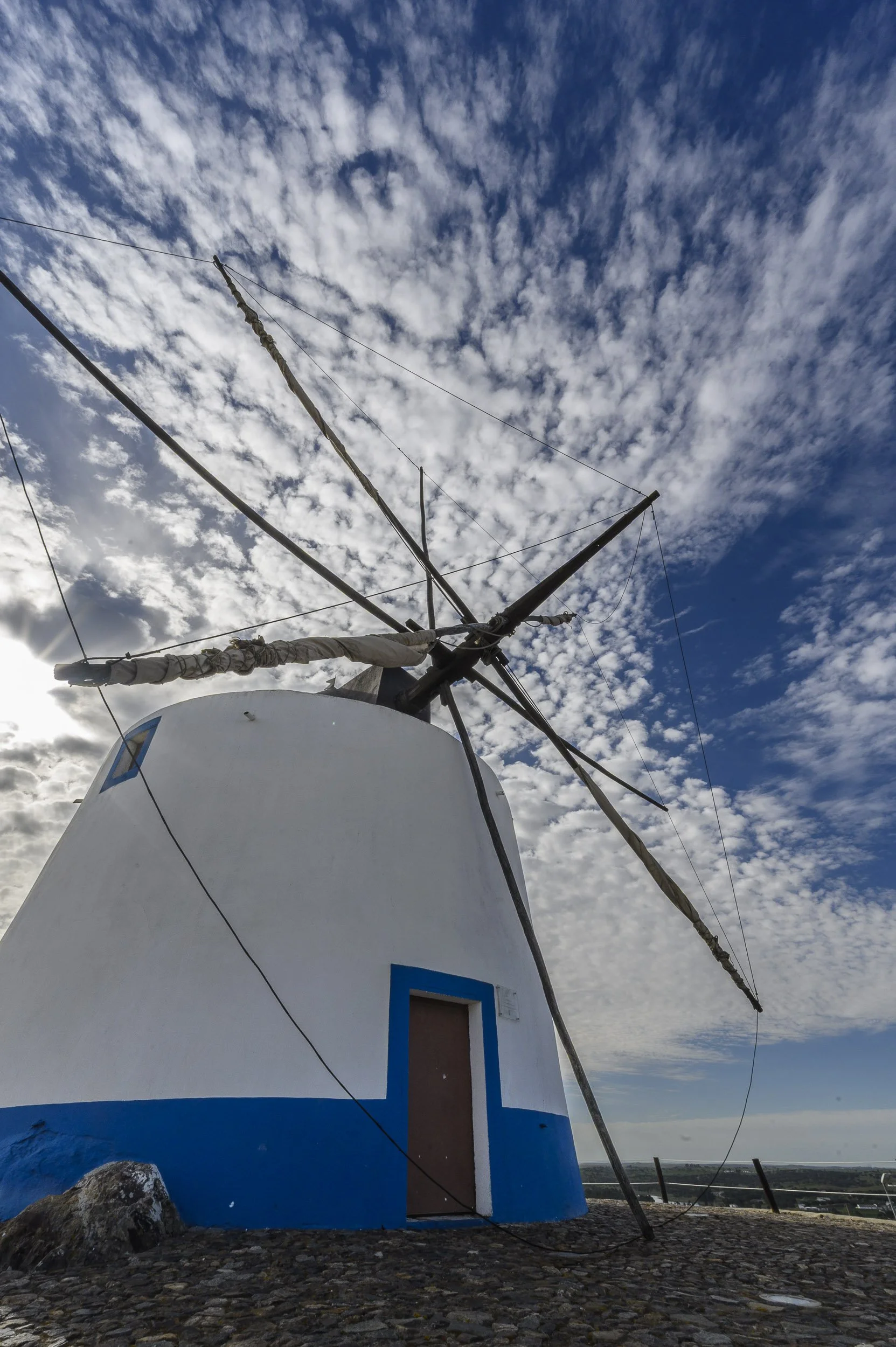 Molino de viento, Aljustrel, Alentejo.