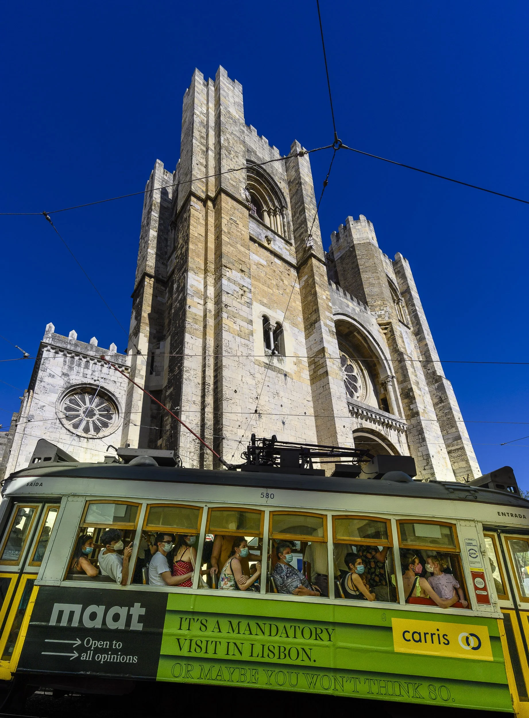 La catedral de Lisboa.