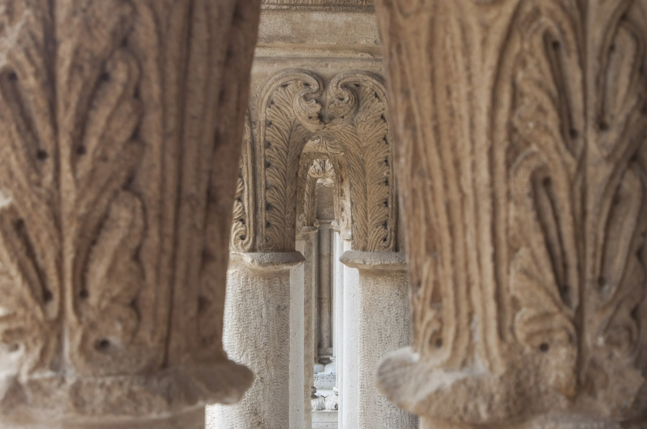 El claustro de Santa María Real de las Huelgas, Burgos