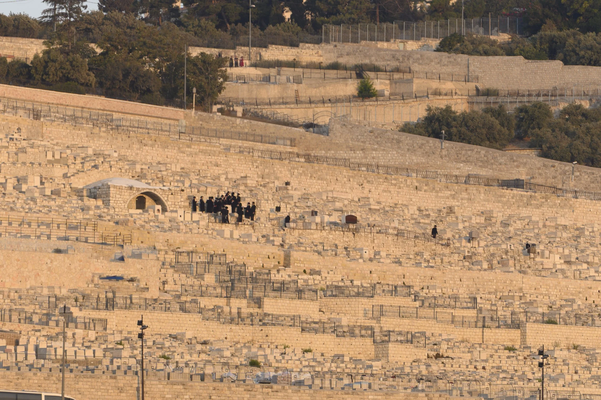 El cementerio del Monte de los Olivos, Jerusalén.