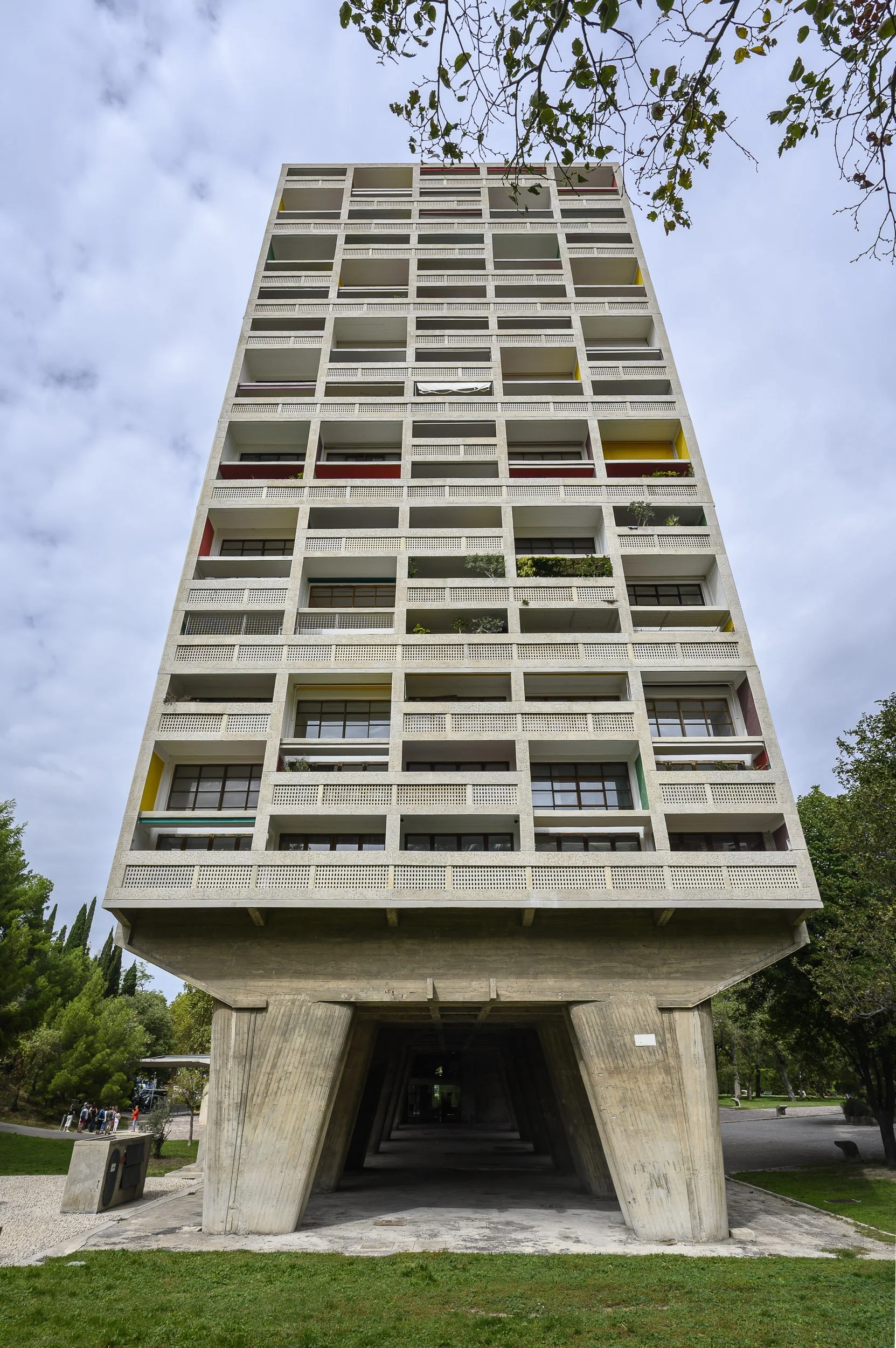 Cité Radieuse, Marsella, Le Corbusier