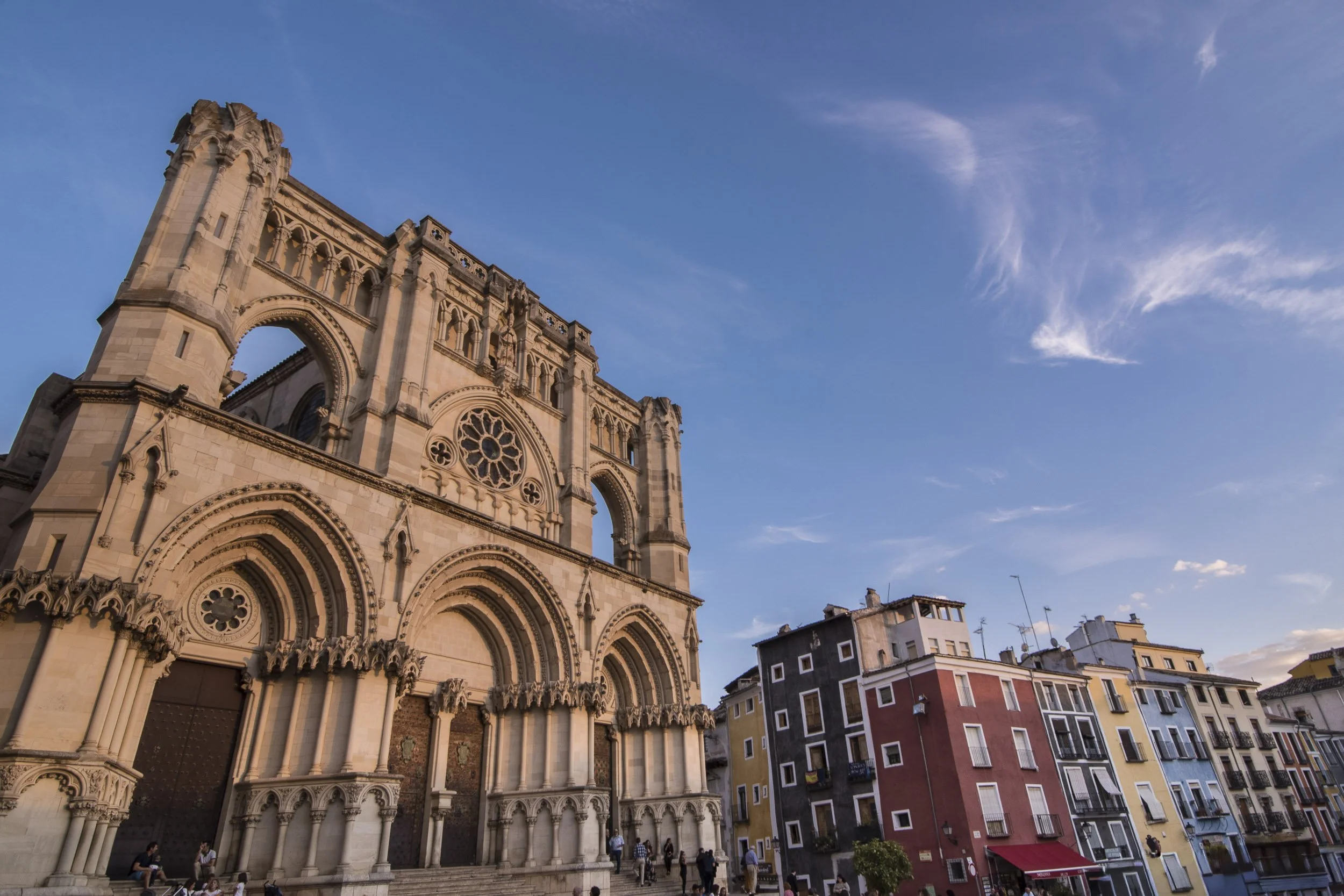 La fachada de la Catedral de Cuenca