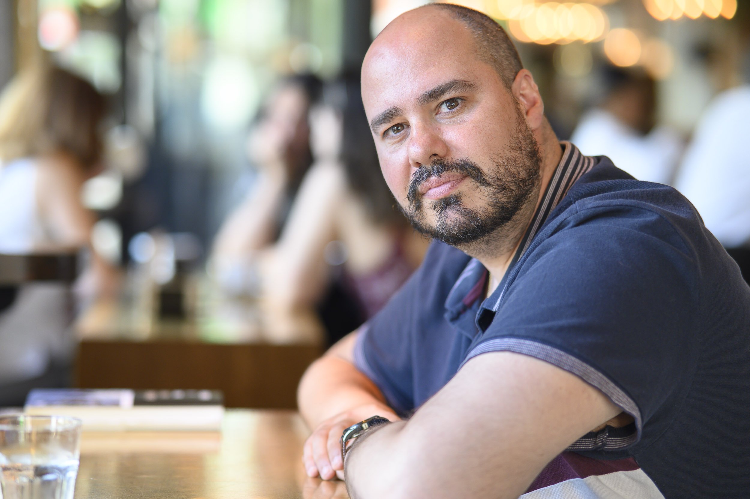 Antonio Pampliega, periodista especializado en zonas de conflicto