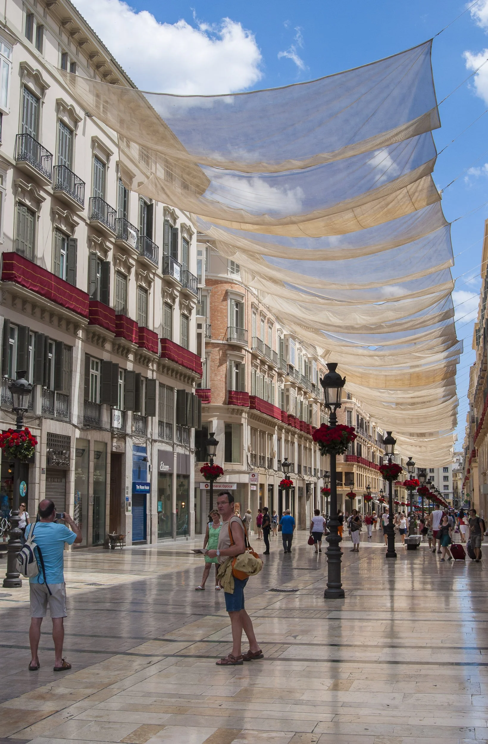 La calle Larios de Málaga