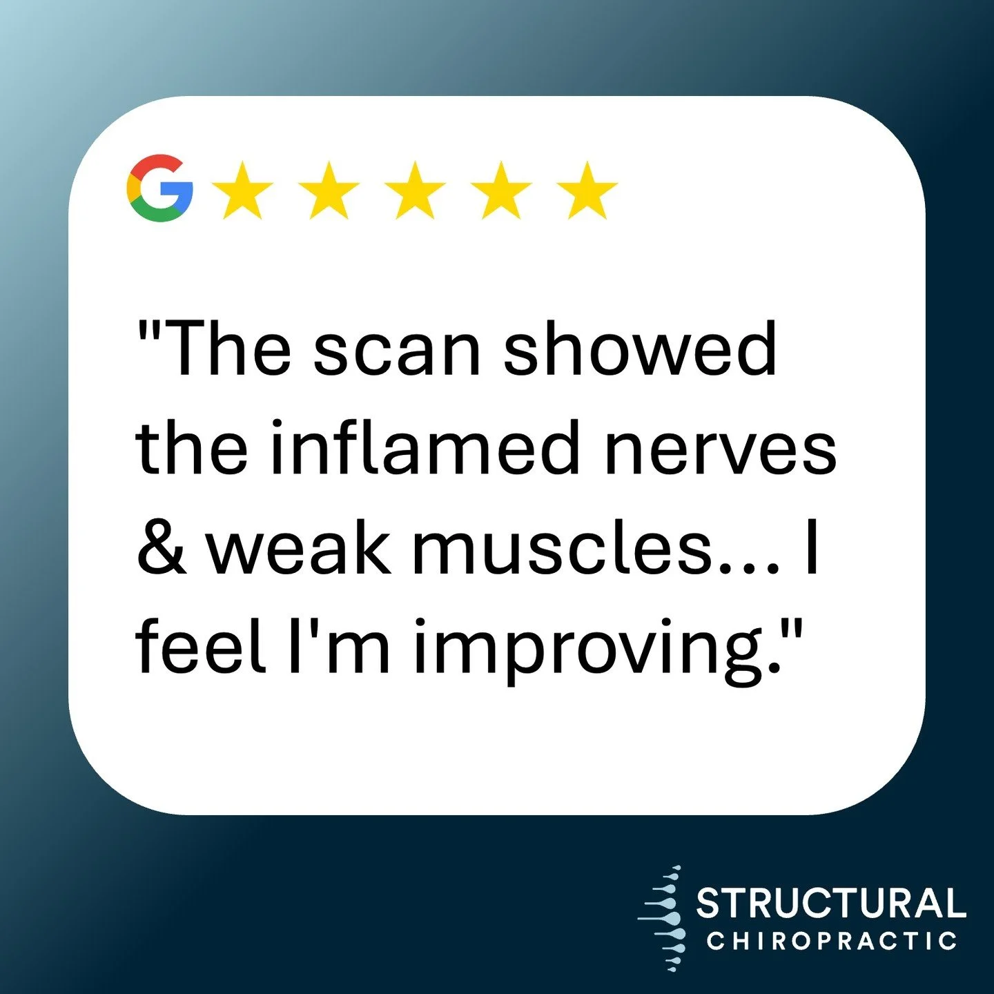 Testimonial Tuesday!

You can't take care of what you can't see. This patient's scan revealed information that shaped their entire careplan from day one.