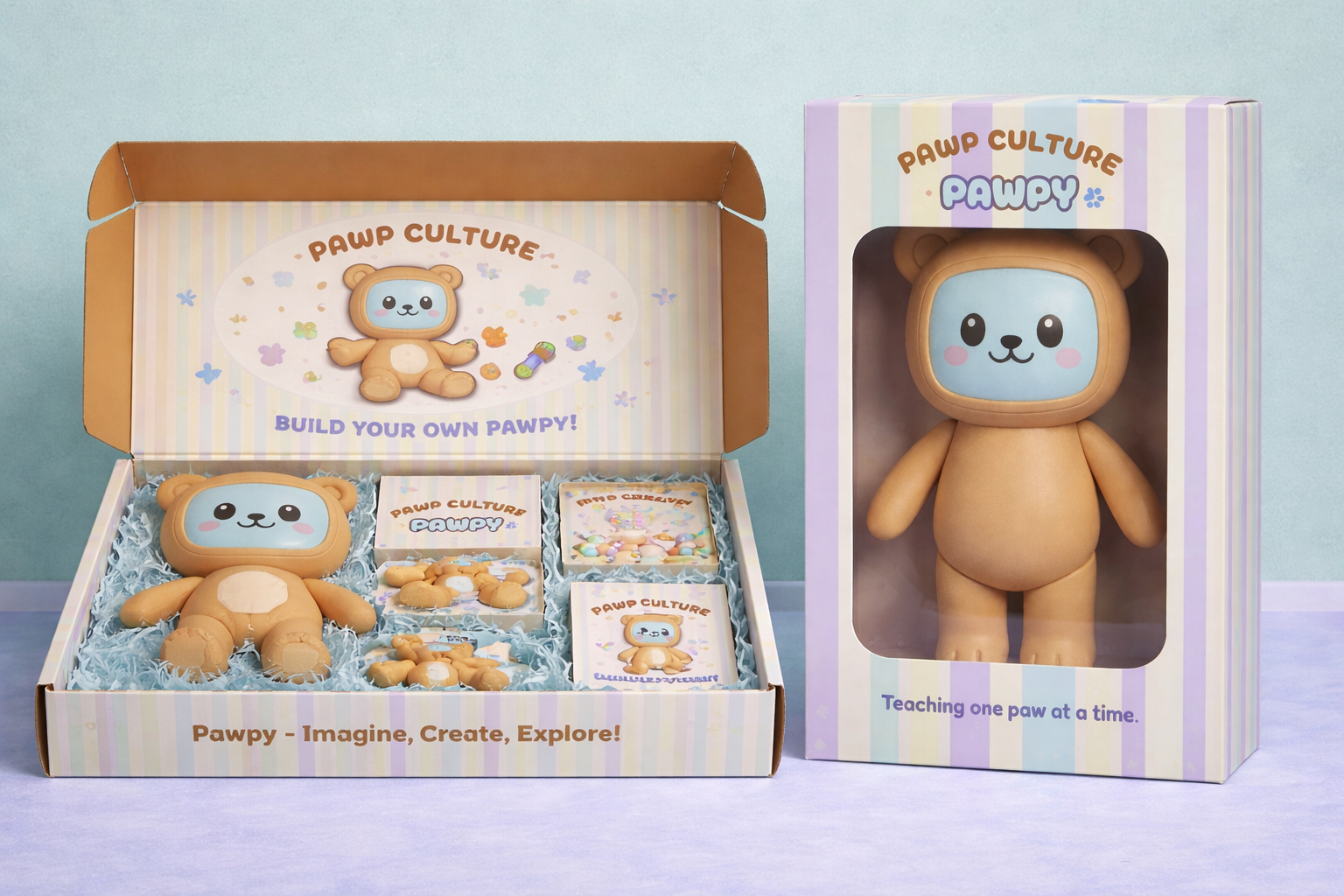 1 Pre-built Pawpy + 1 Build a Pawpy