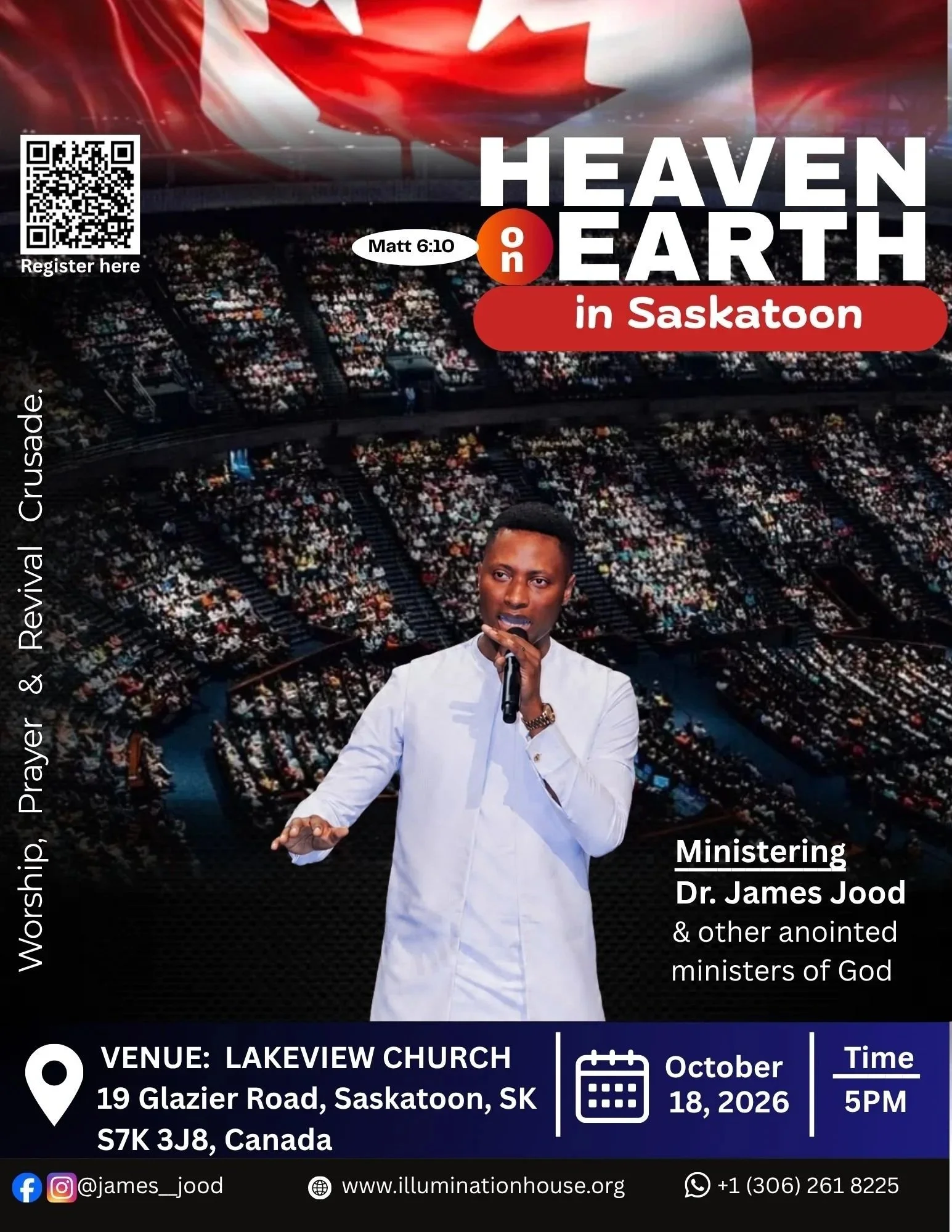HEAVEN ON EARTH in Saskatoon, Canada.