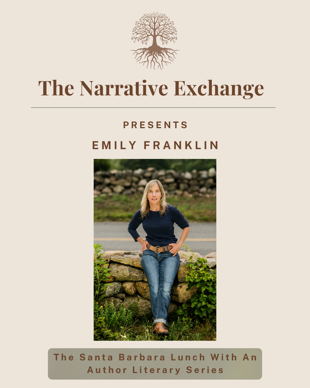 Emily Franklin - Santa Barbara Lunch with an Author Literary Series