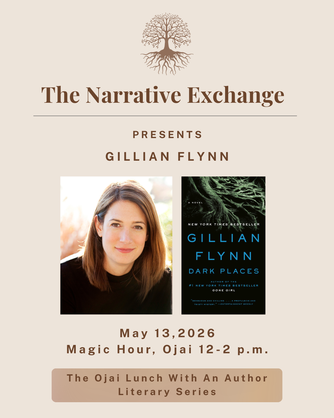 Gillian Flynn: Ojai Lunch With An Author Literary Series