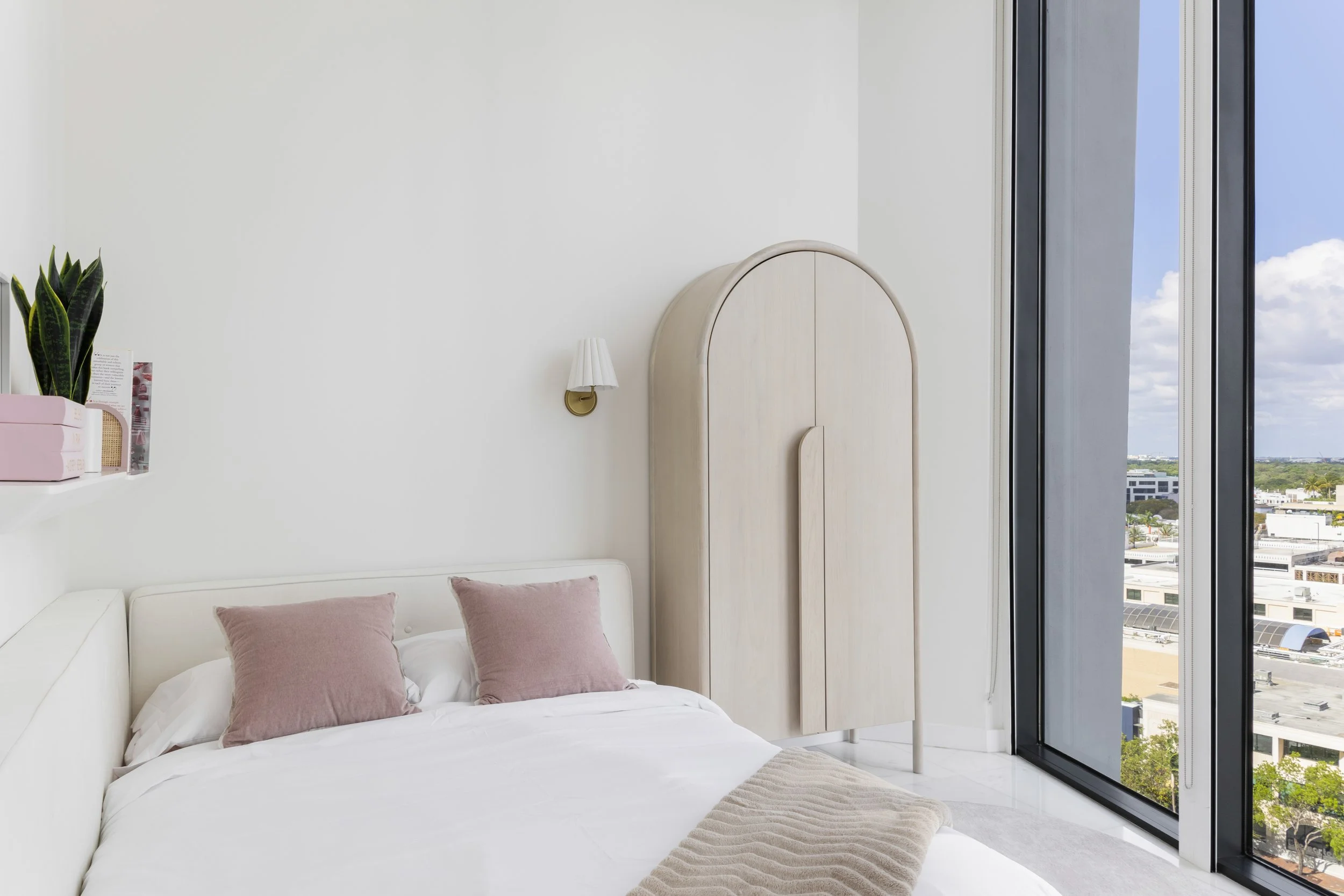 Bedroom space overlooking Coconut Grove - Parisian Inspired Design - CURATED. Studio