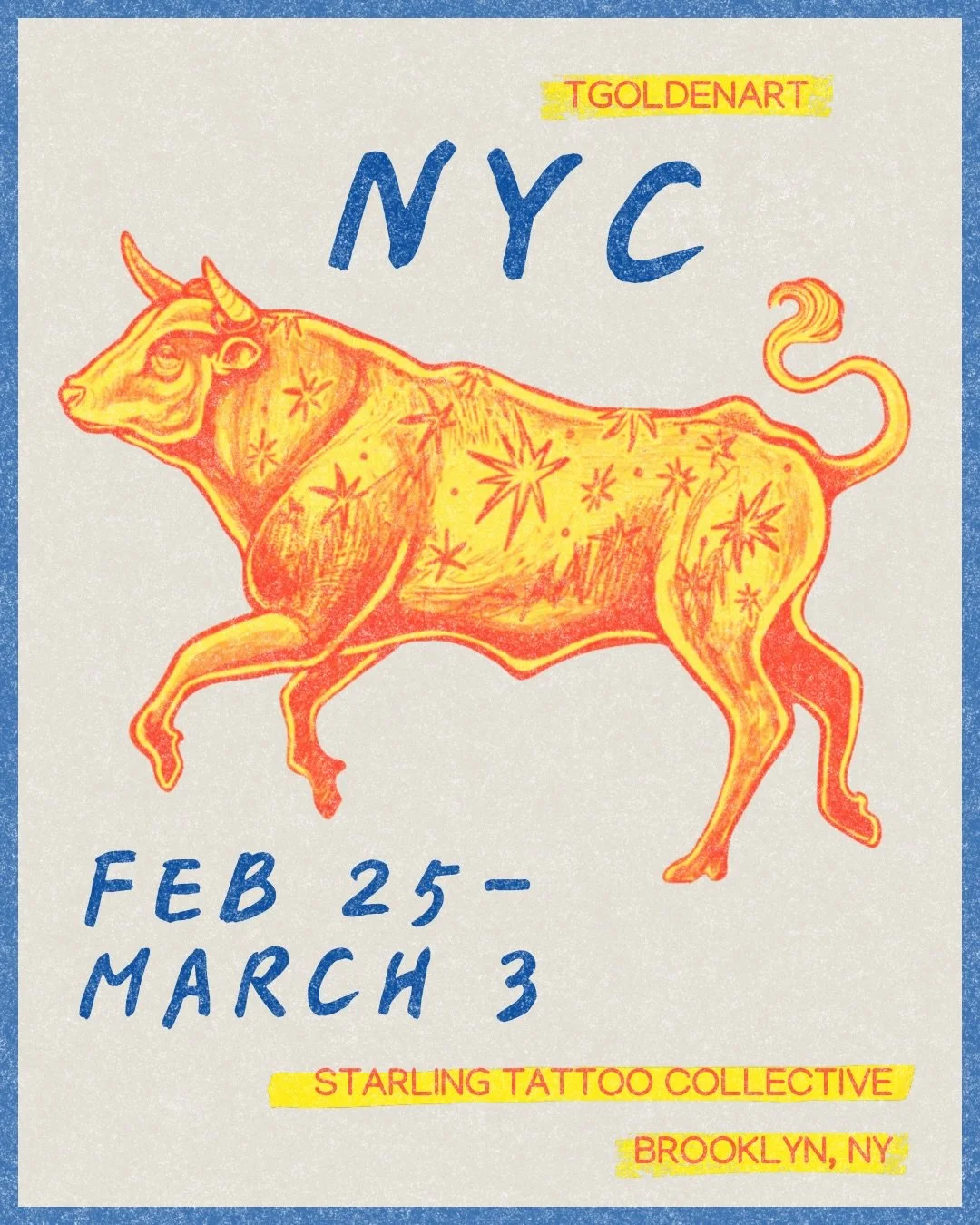 Hellooooo dear clients and friends in NYC! 
I will be back for a guest spot with my lovely tattoo fam at @starlingtattoonyc from Feb 25th-March 3rd. I will have limited availability, so appointments are first come first serve! ✨

You can browse all o