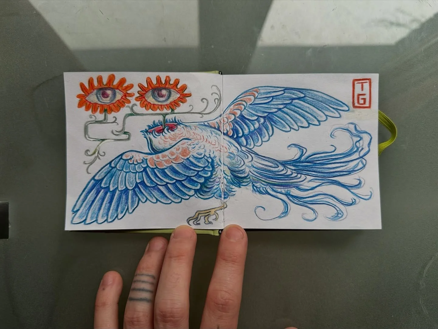 Some colored pencil drawings from the little sketchbook
.
My tattoo books are open for March and April! 
.
#tattoo #tattooartist #queertattooartist #tattooartisttoronto #illustration