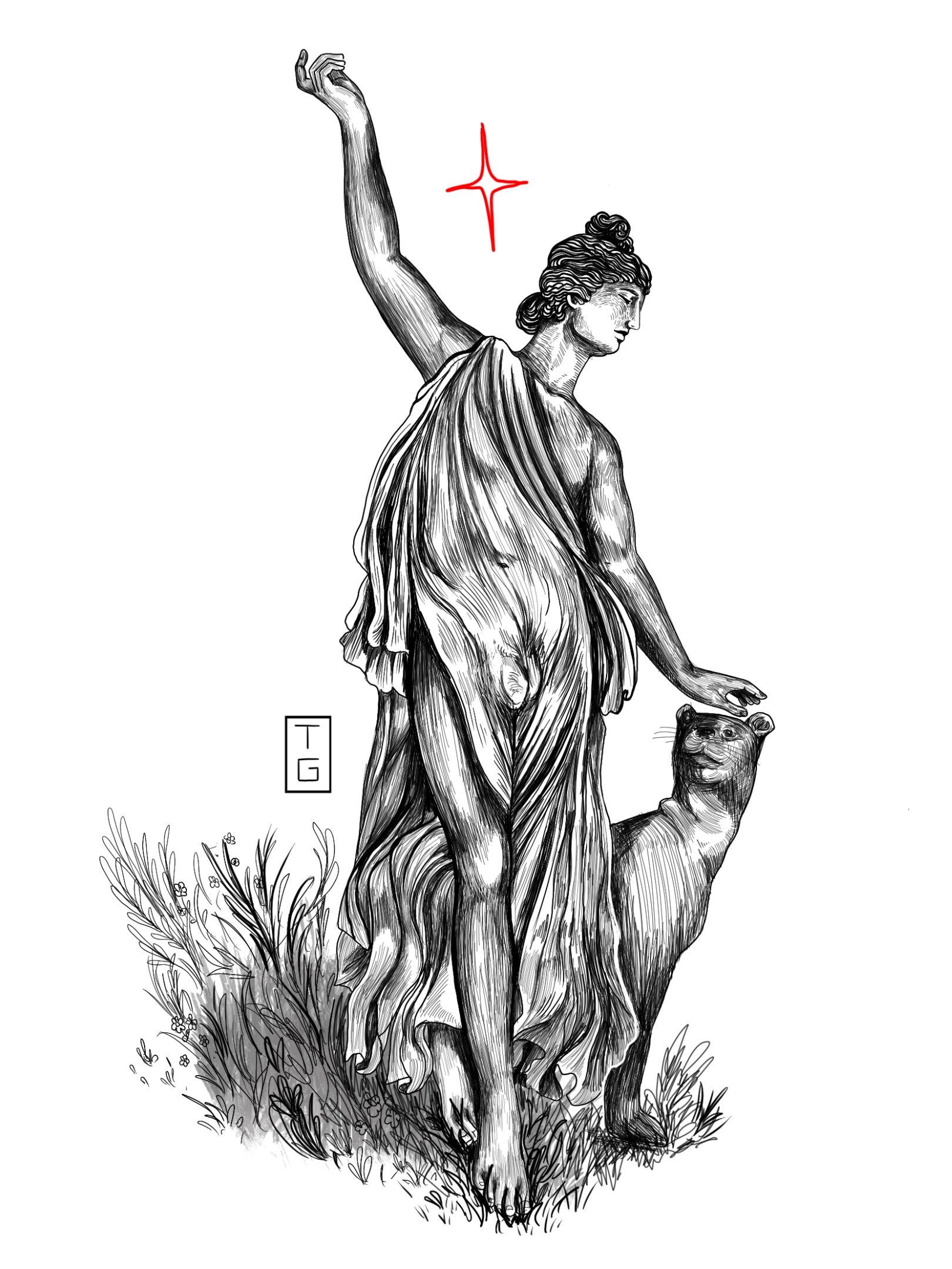 Nymph with Panther.jpeg