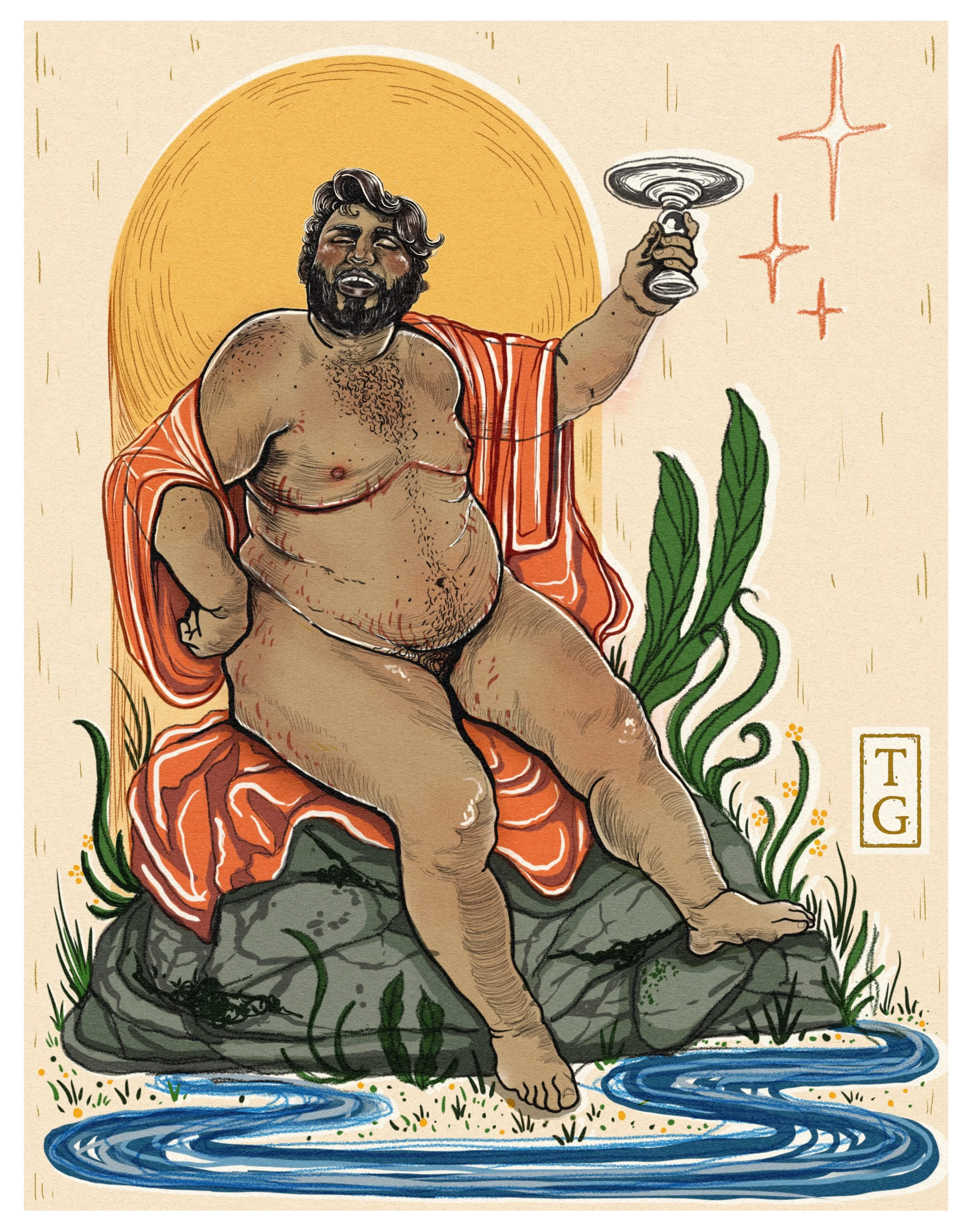 Bacchus, Resplendant