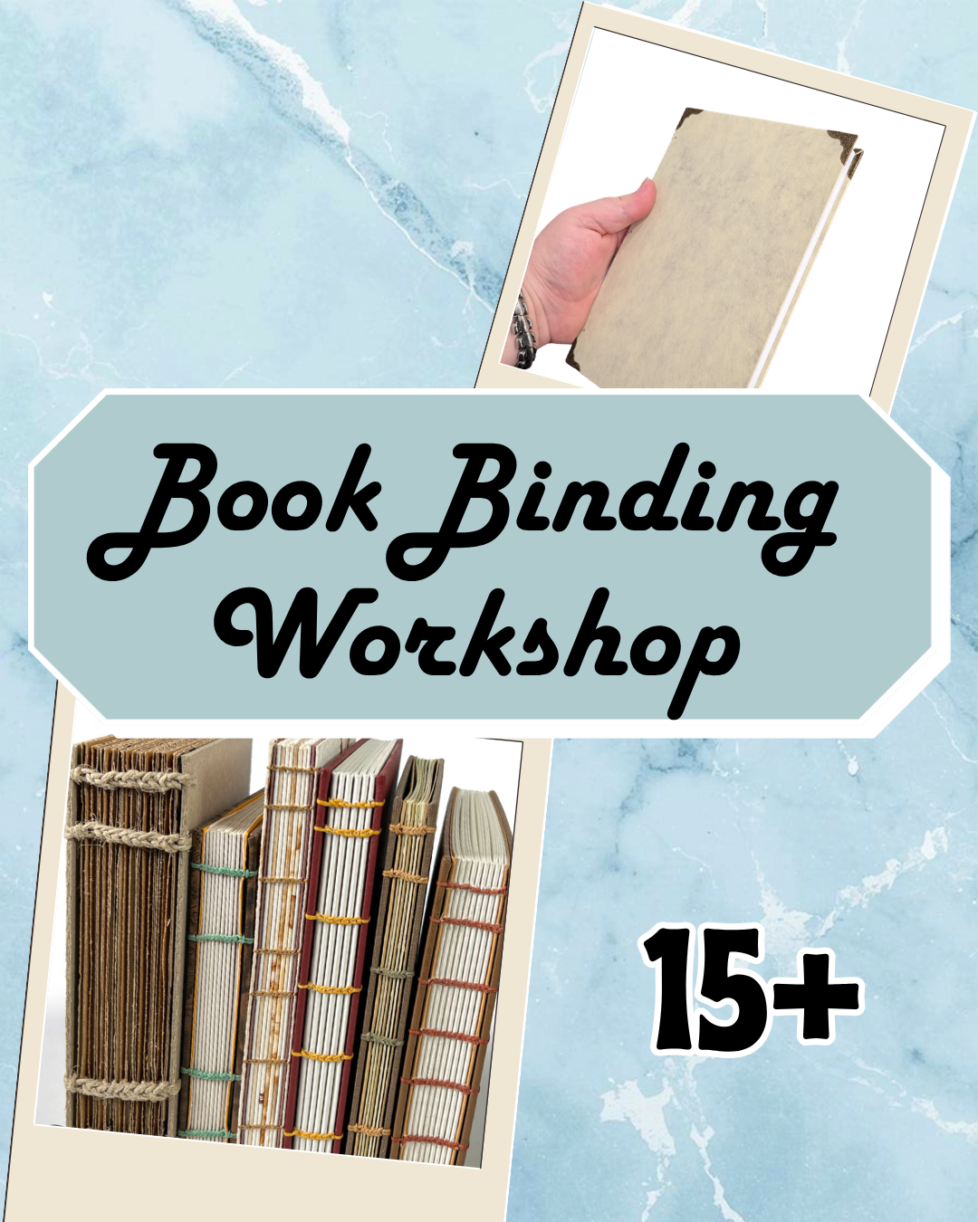 Book Binding Workshop - September 19th