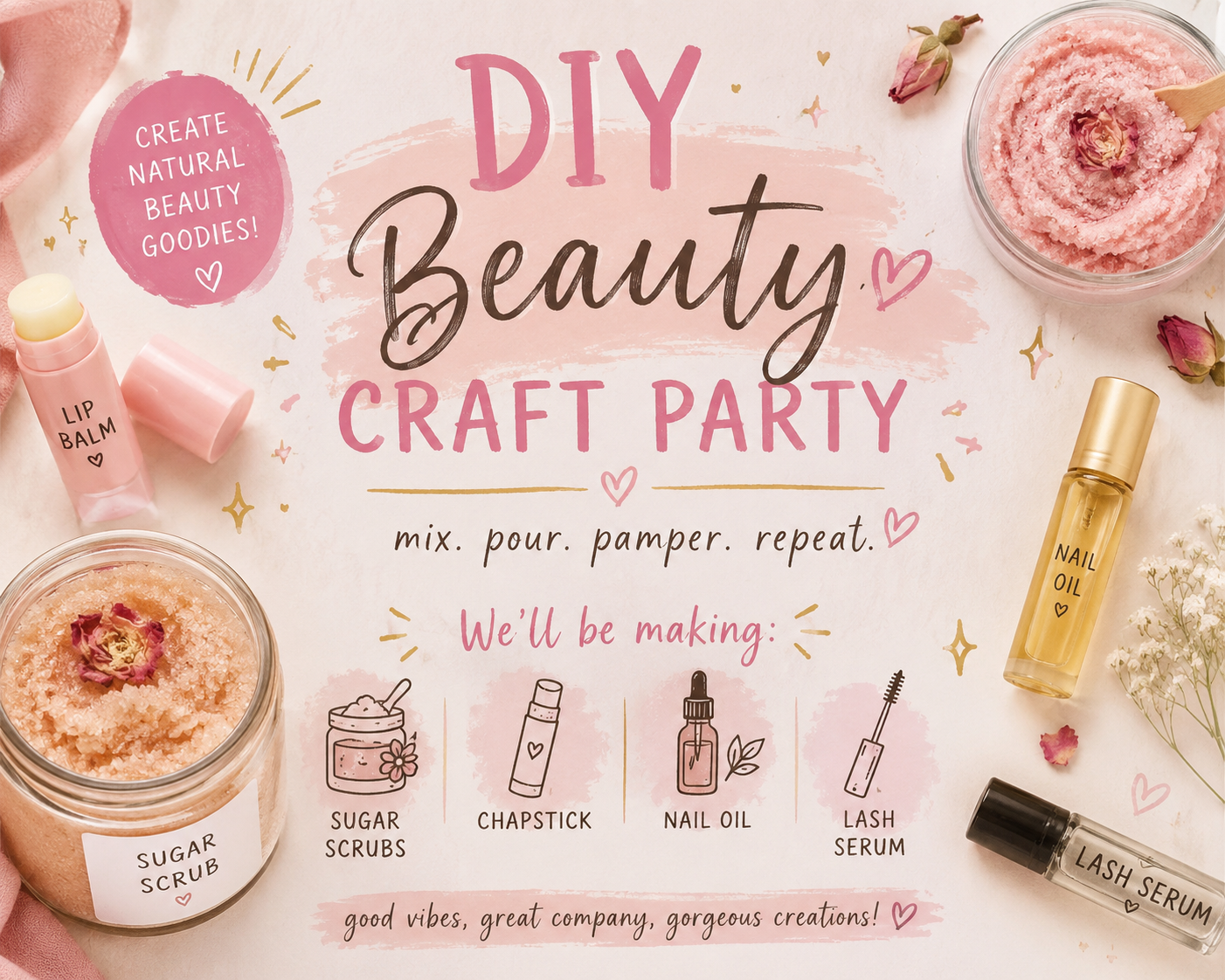 DIY Self Care craft workshop
