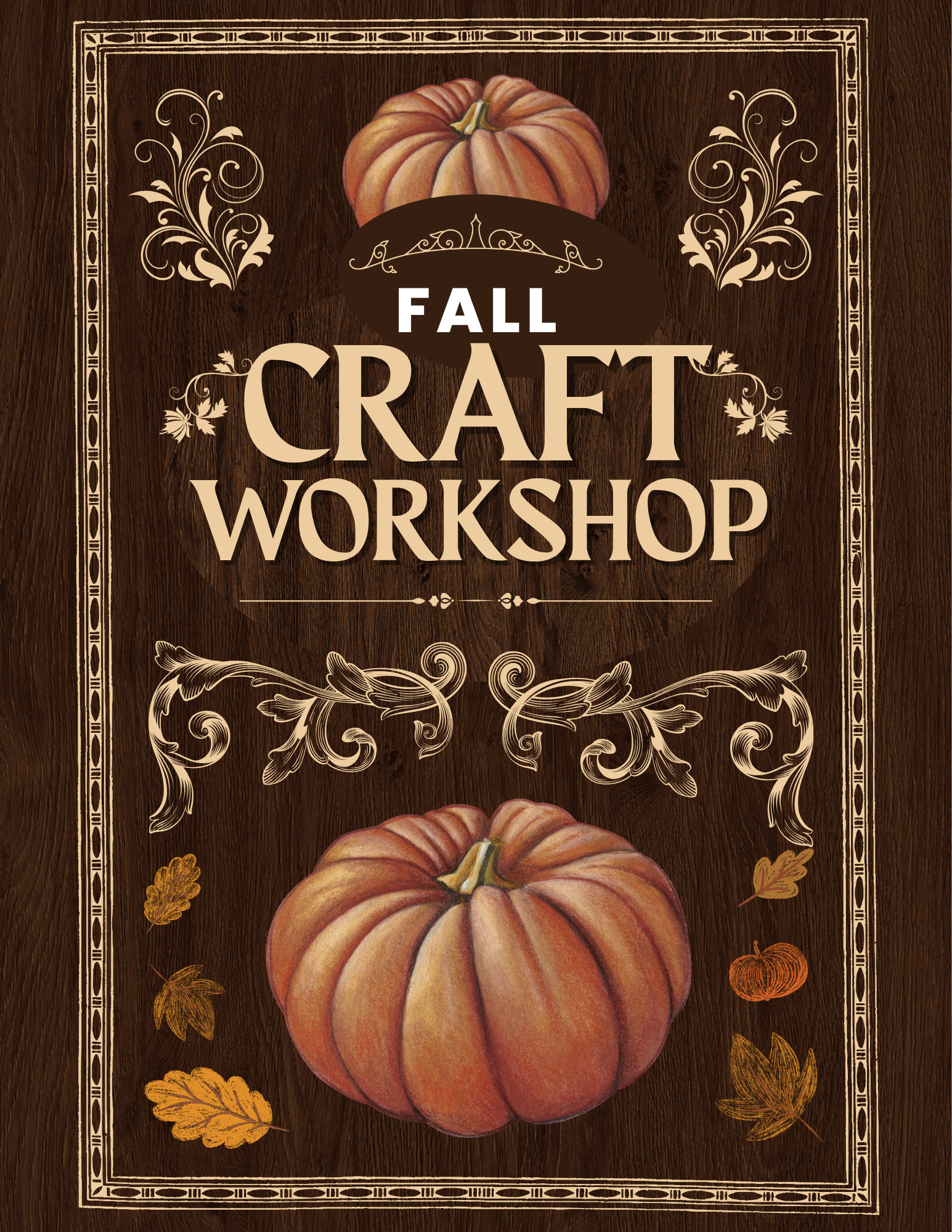 Fall Decor Craft Workshop - September 5th