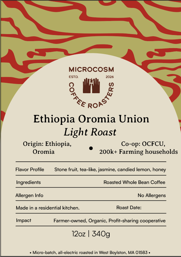 Ethiopia Oromia Union Washed - Light Roast