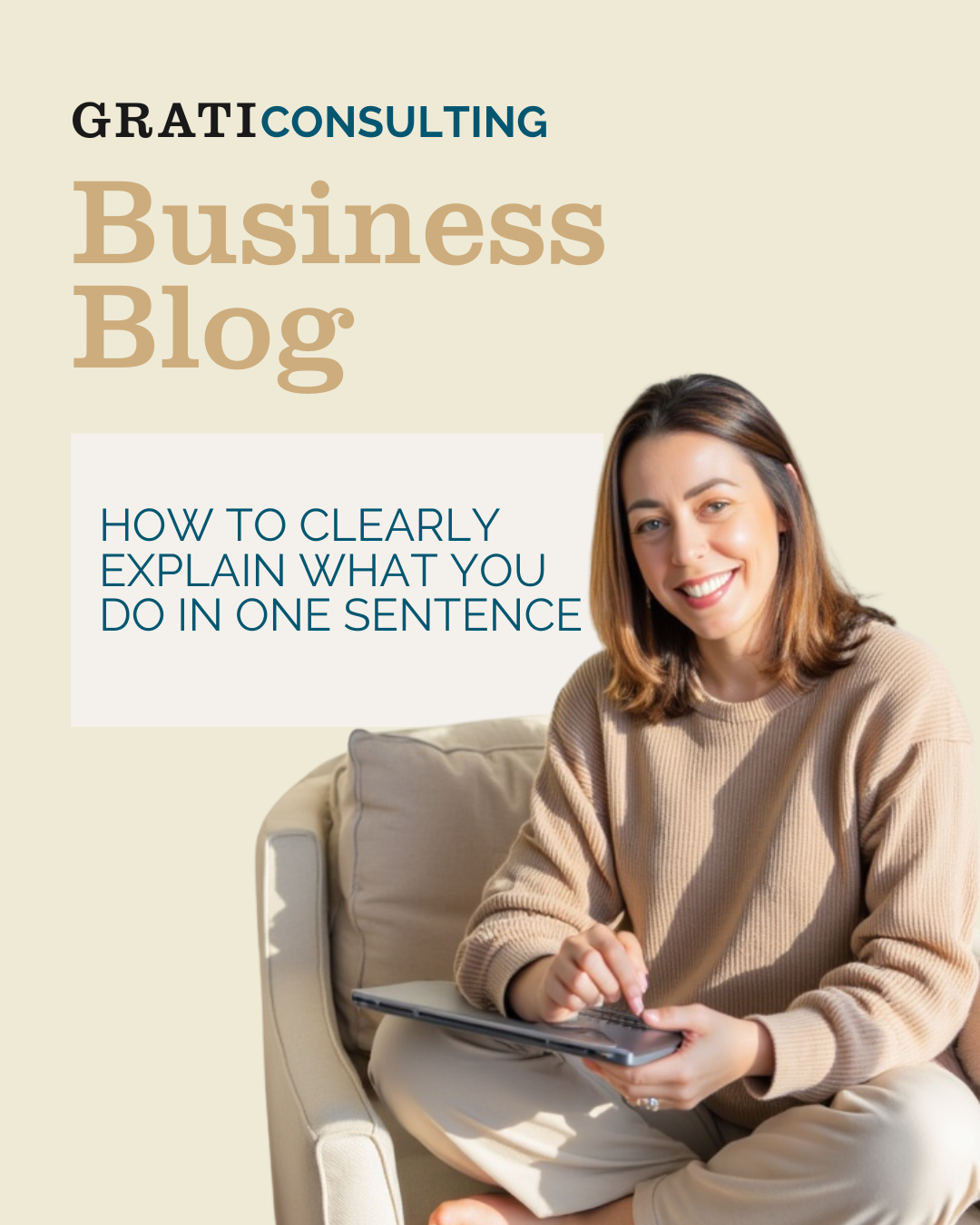 How to Clearly Explain What You Do in One Sentence