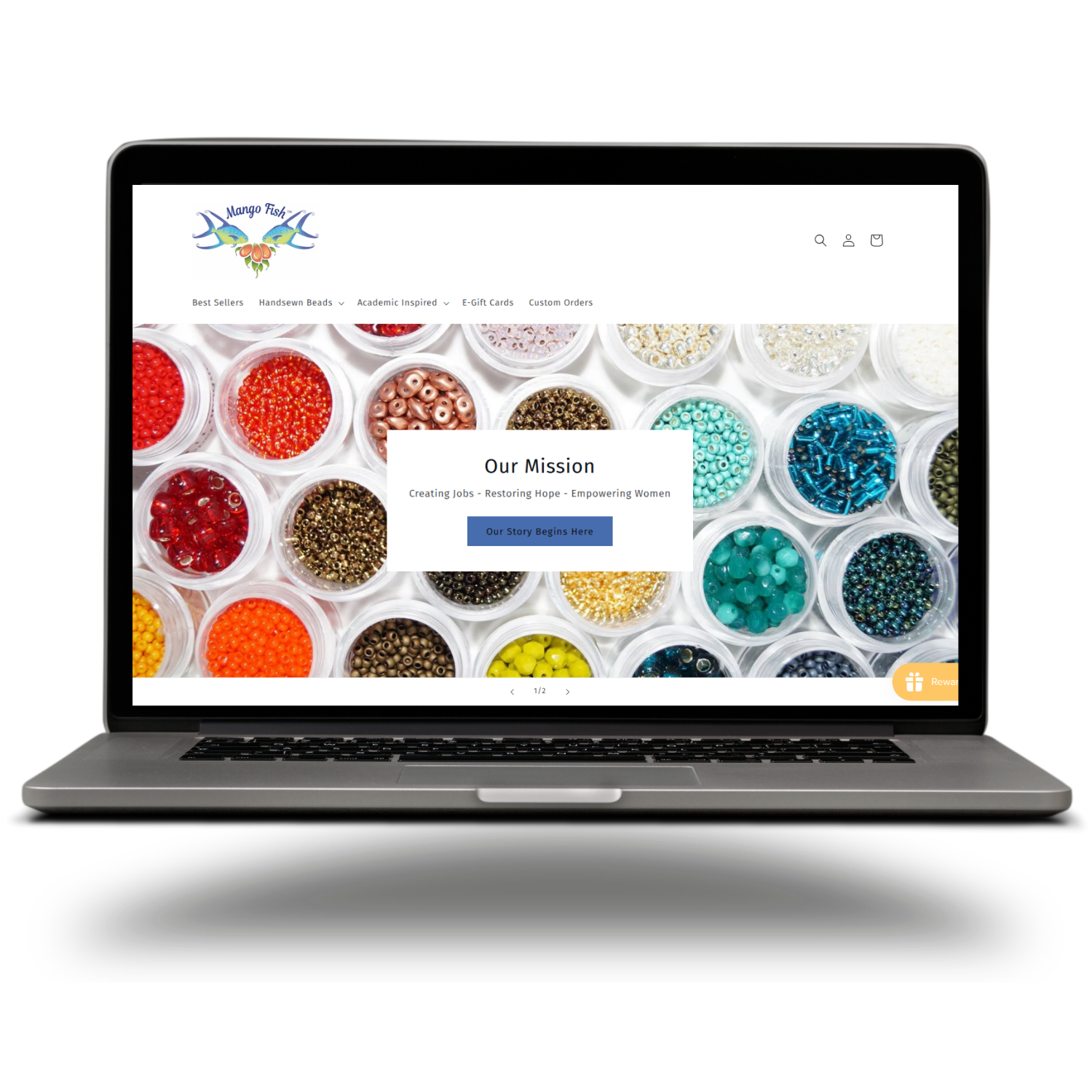 Client website design created through the Brand Clarity and Alignment Intensive, highlighting clear messaging and intentional brand positioning