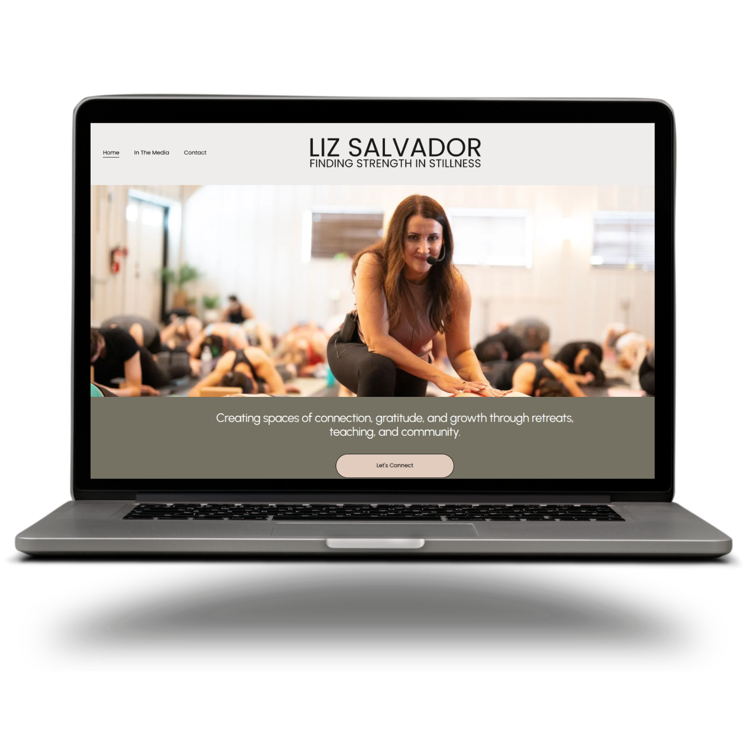 Client website design created through the Signature Website Intensive, highlighting clear messaging and intentional brand positioning